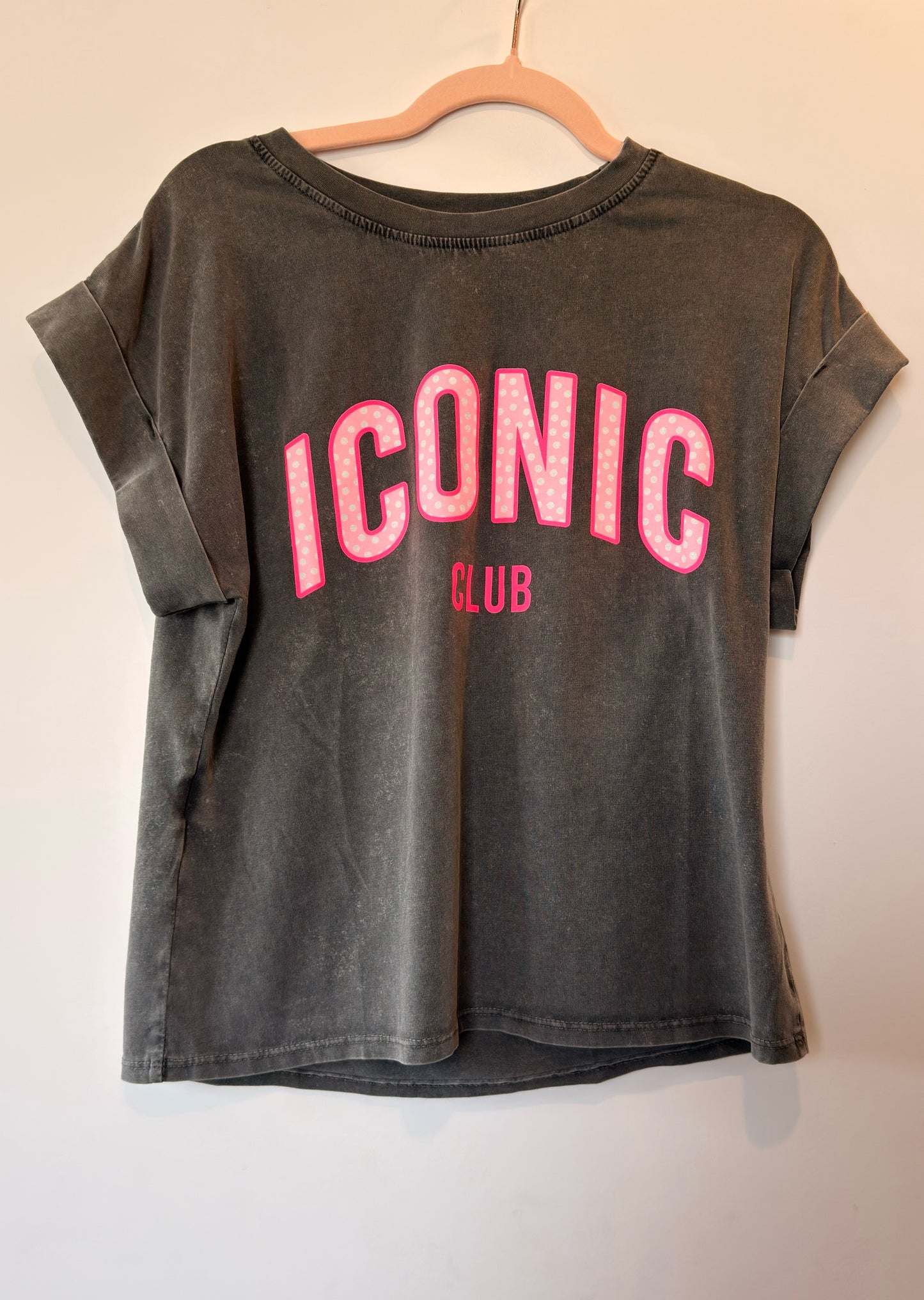 Tee Shirt Gris ICONIC pois