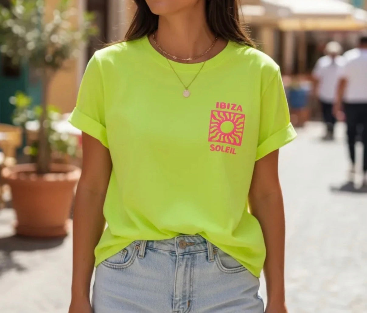 Tee shirt Ibiza Jaune