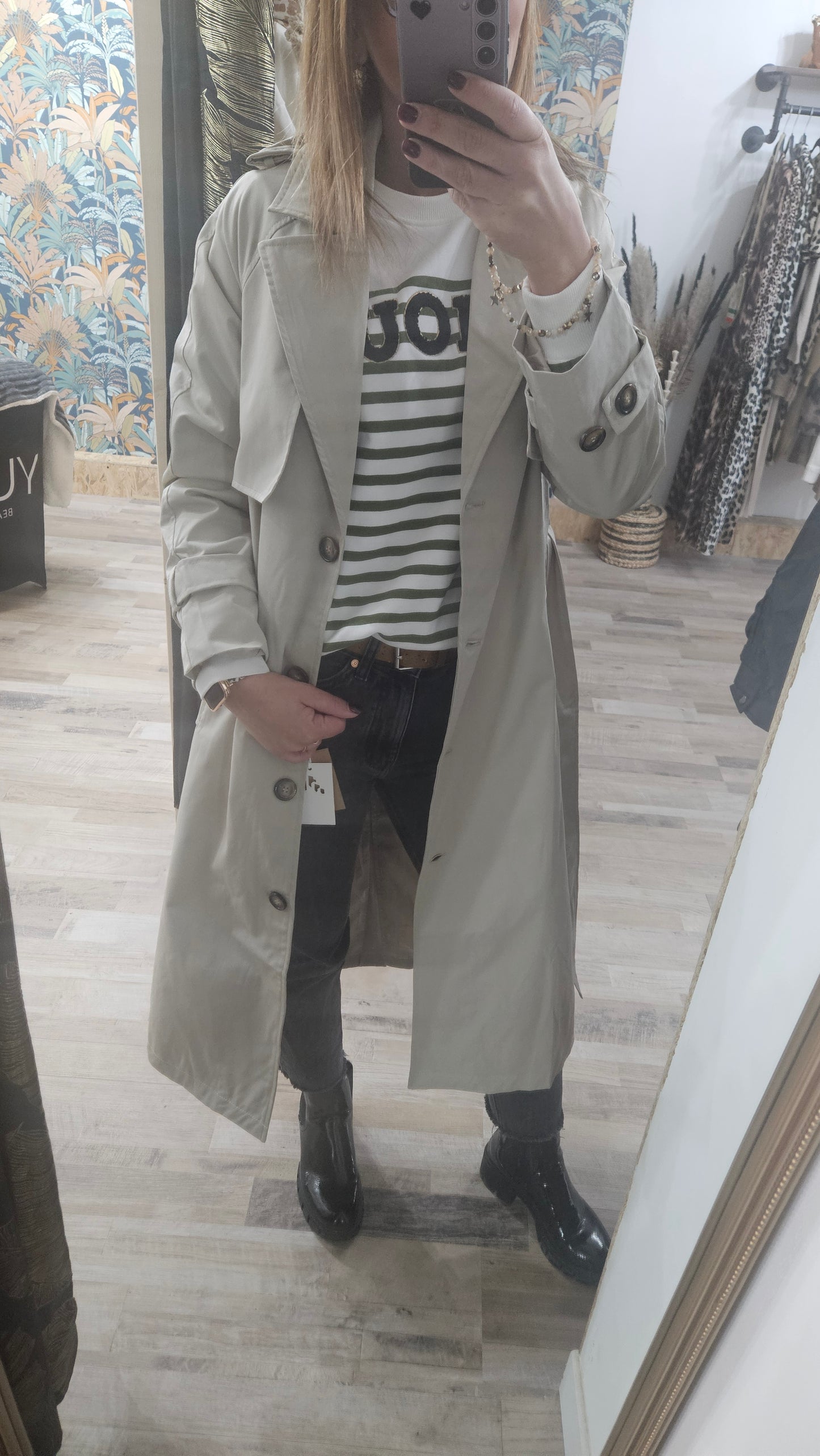 Trench beige