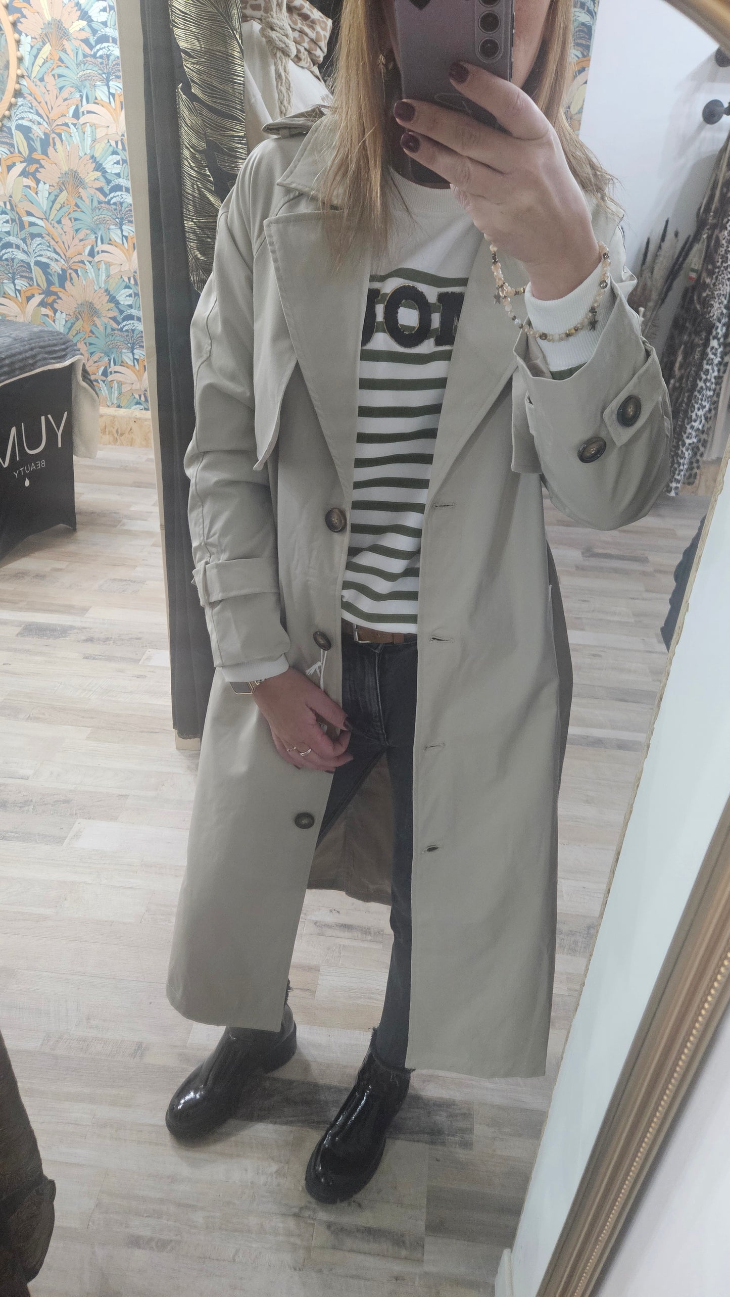 Trench beige