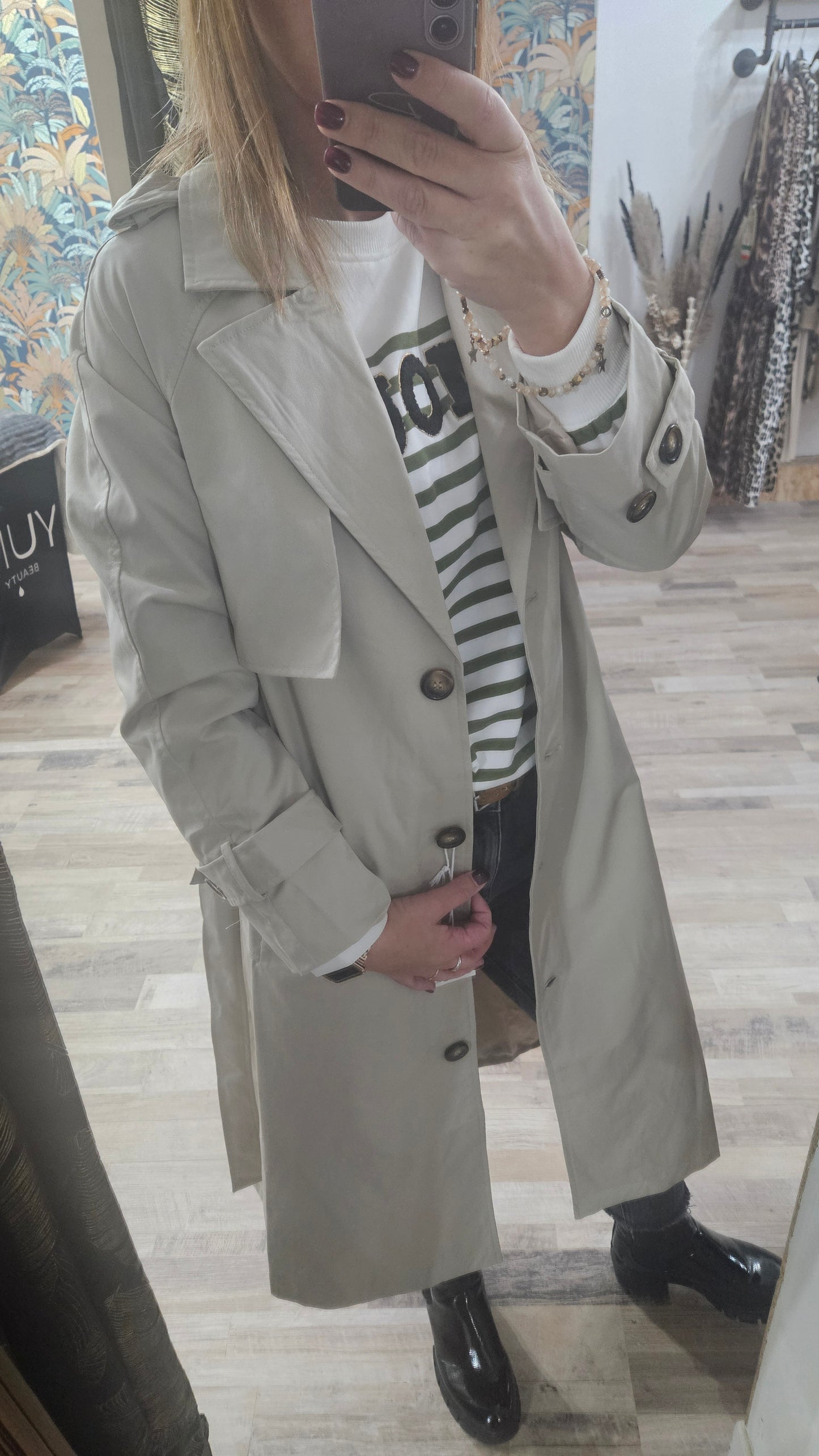 Trench beige