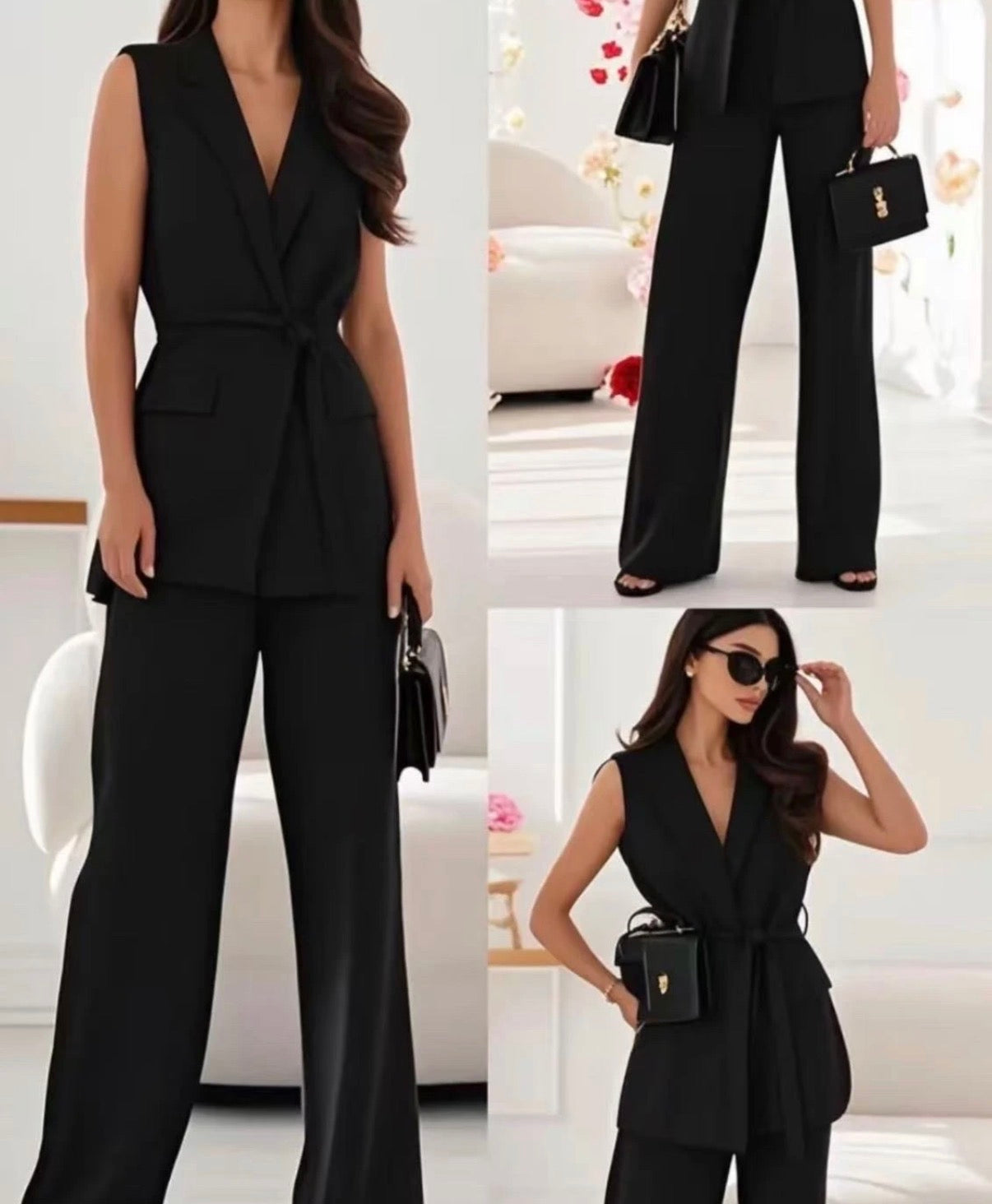 Ensemble Veste SM/Pantalon Noir