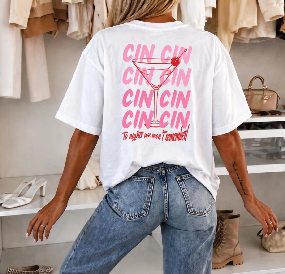 Tee Shirt CIN CIN Rose