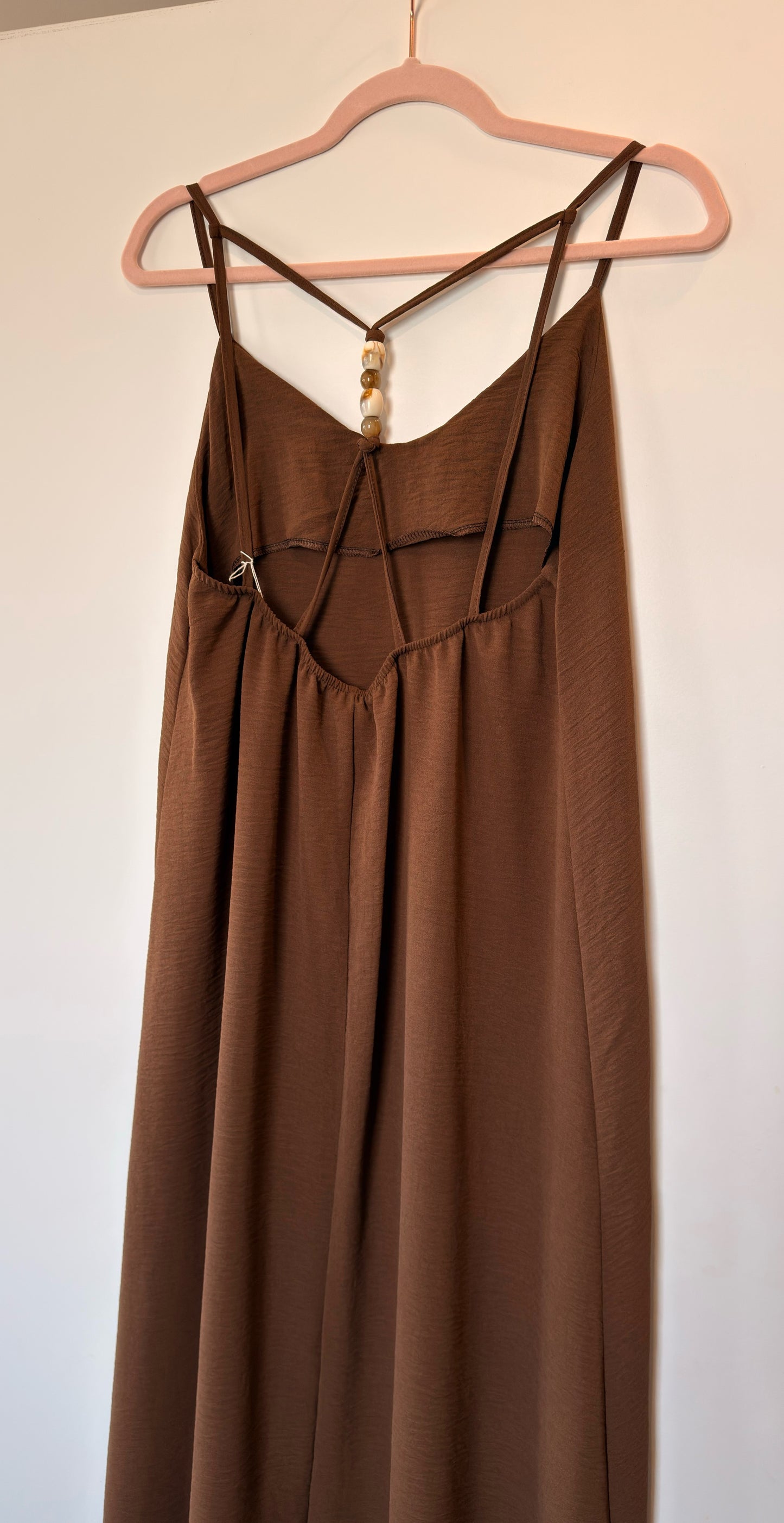 Robe Perle Marron