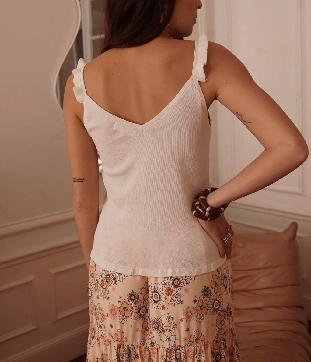 Top Mireza Beige