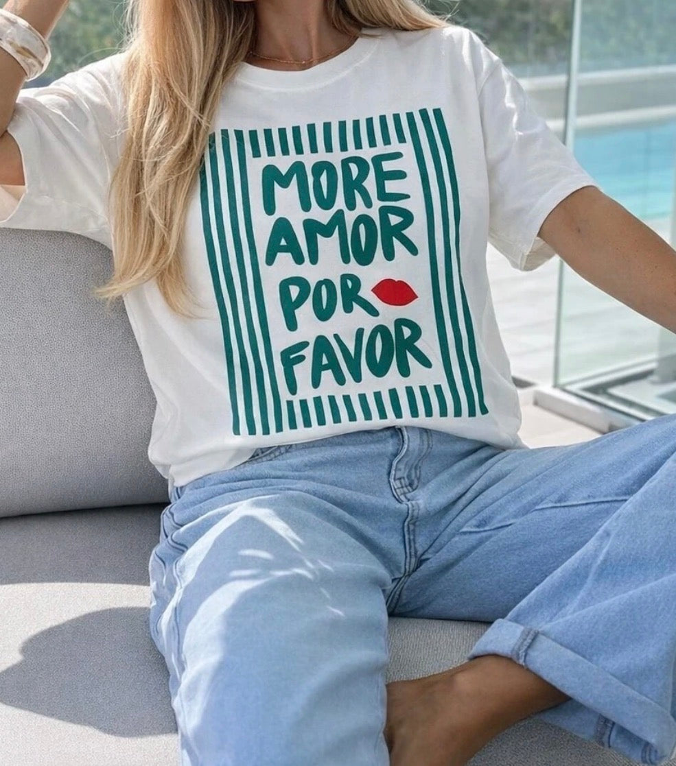 Tee Shirt Vert Amor