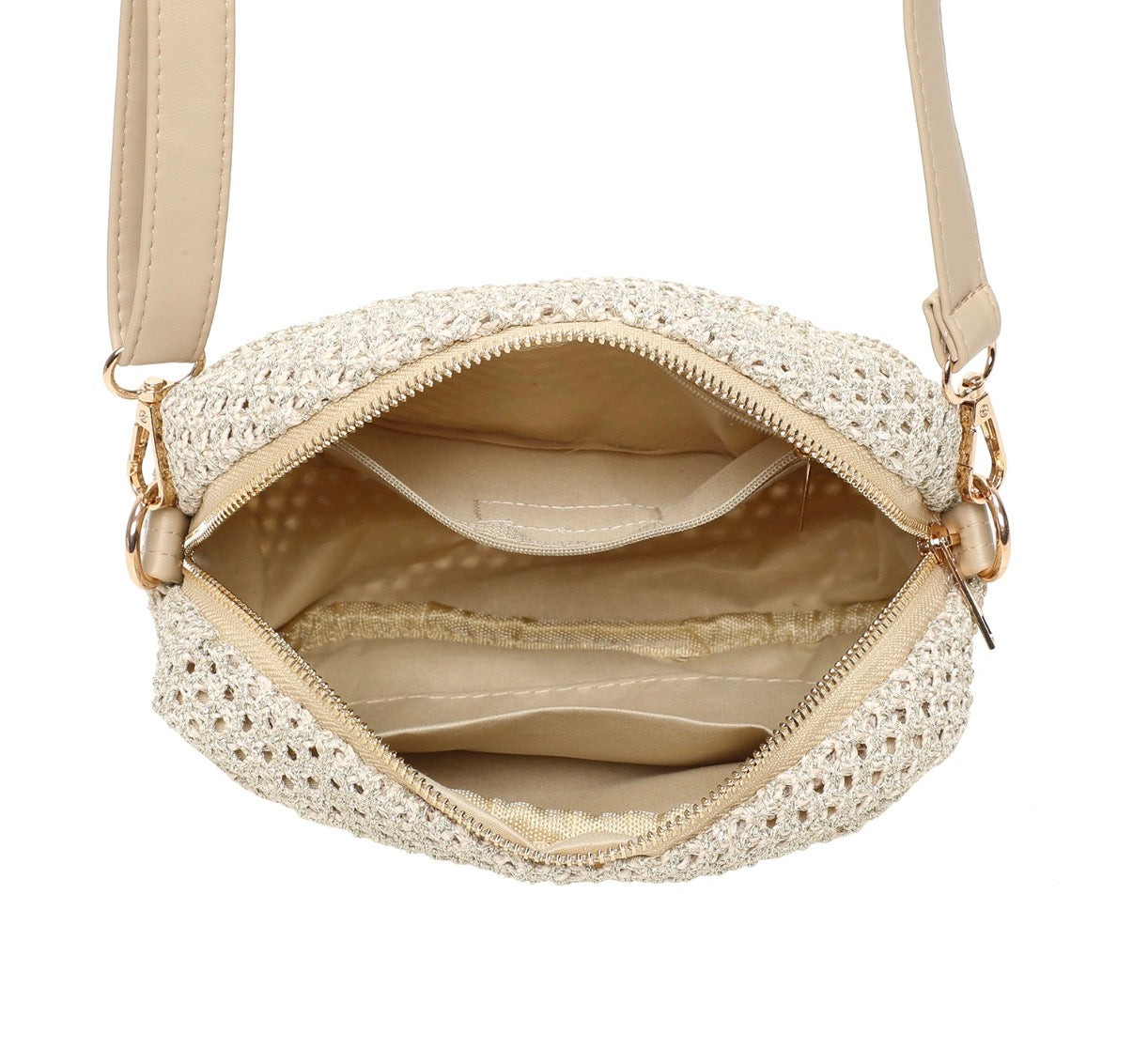 Sac Bandoulière Beige