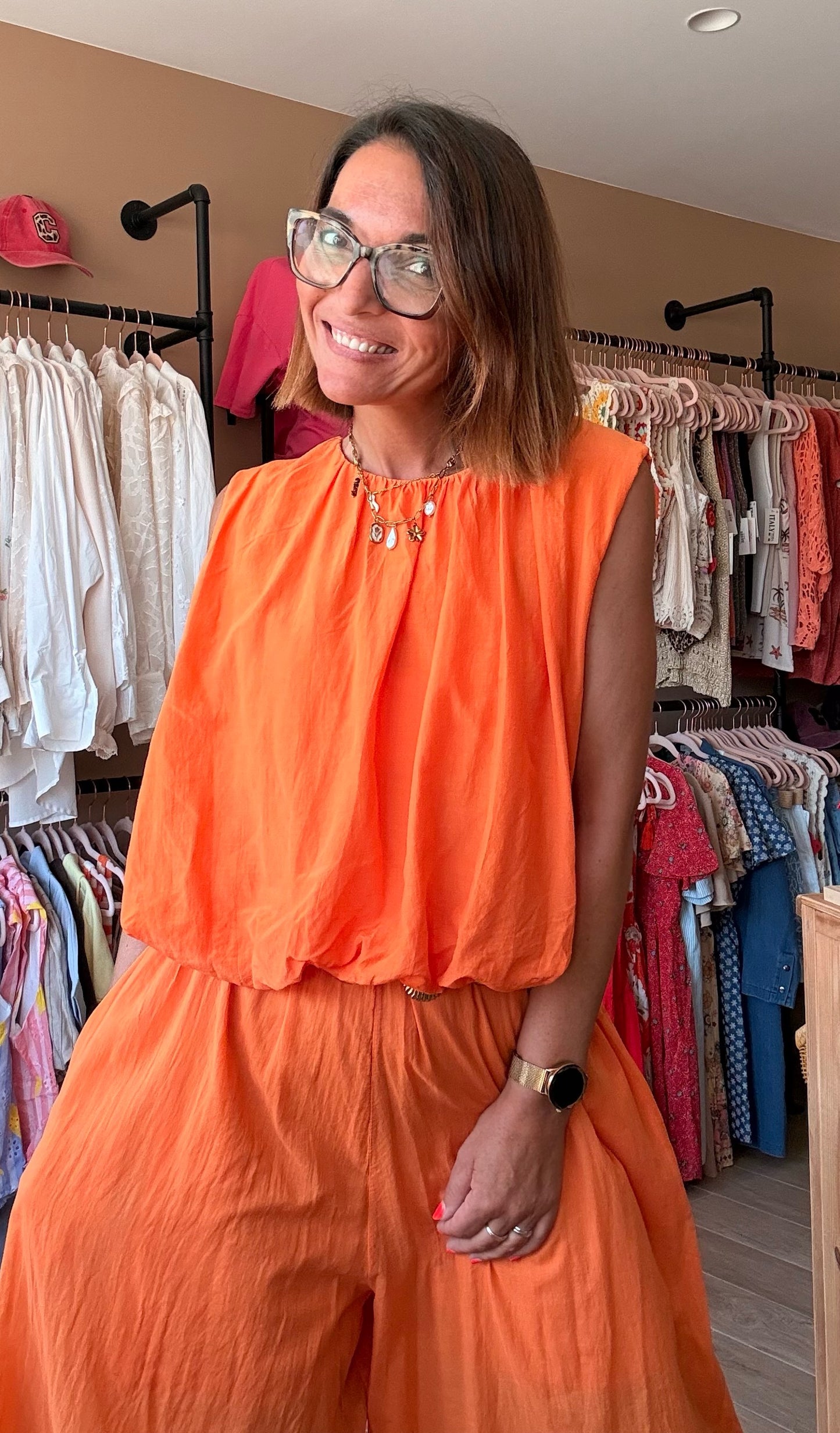 Ensemble pantalon Orange