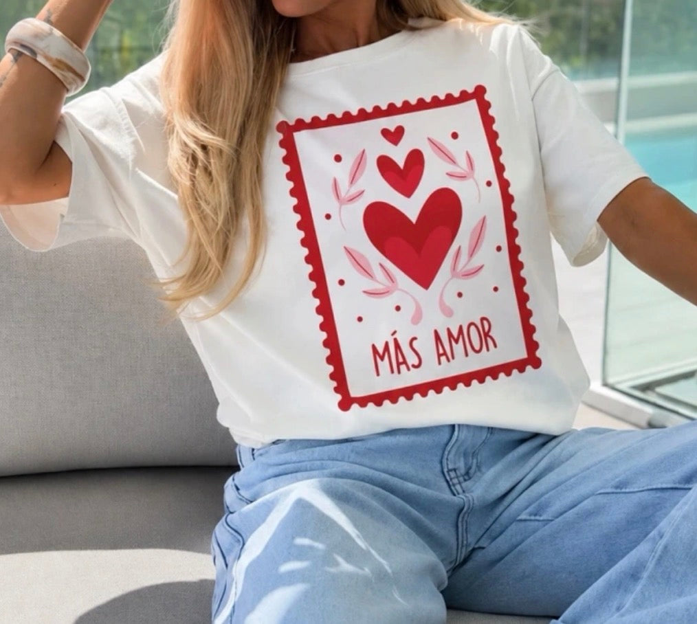 Tee Shirt Coeur rouge