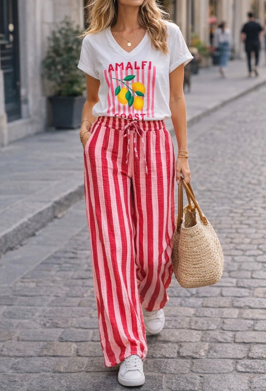 Pantalon GDC Rouge