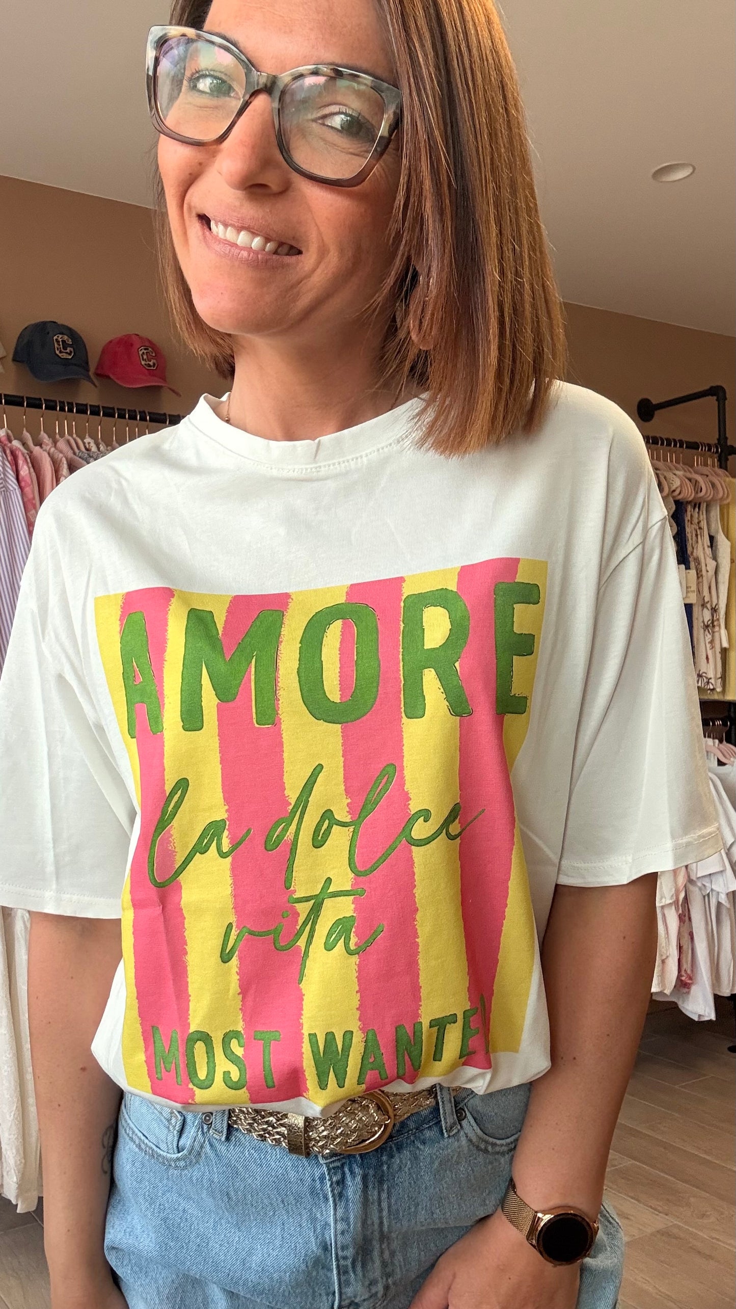 Tee shirt Amore Dolce Vita