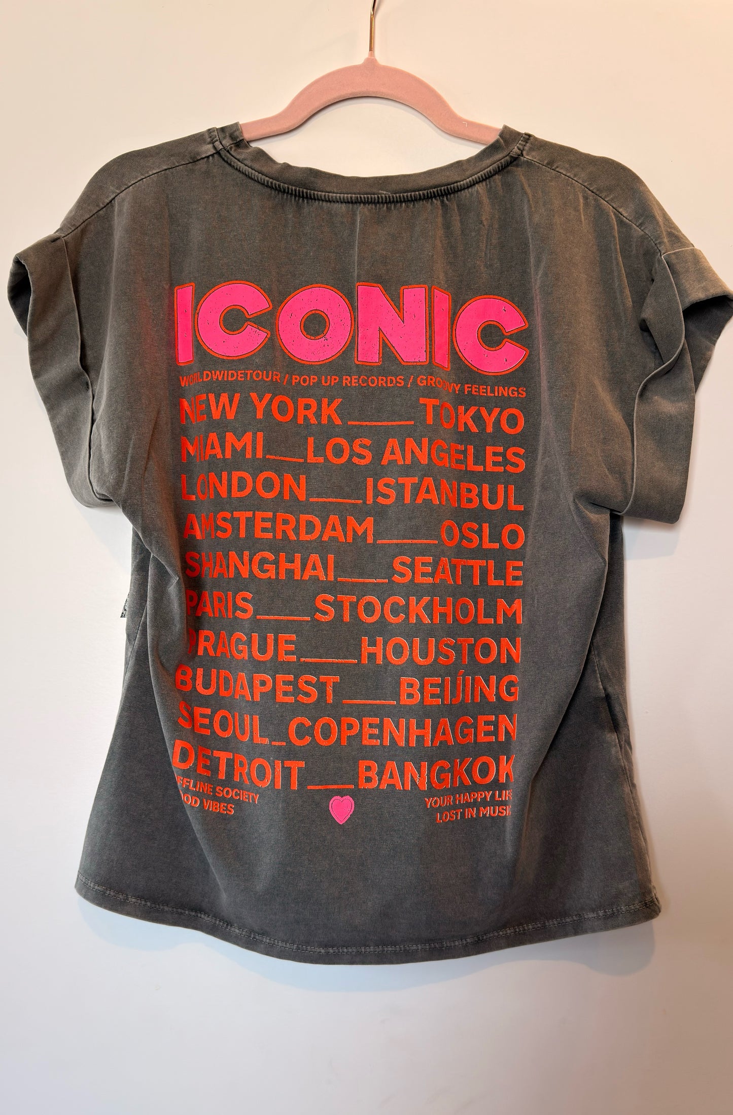 Tee Shirt Gris ICONIC