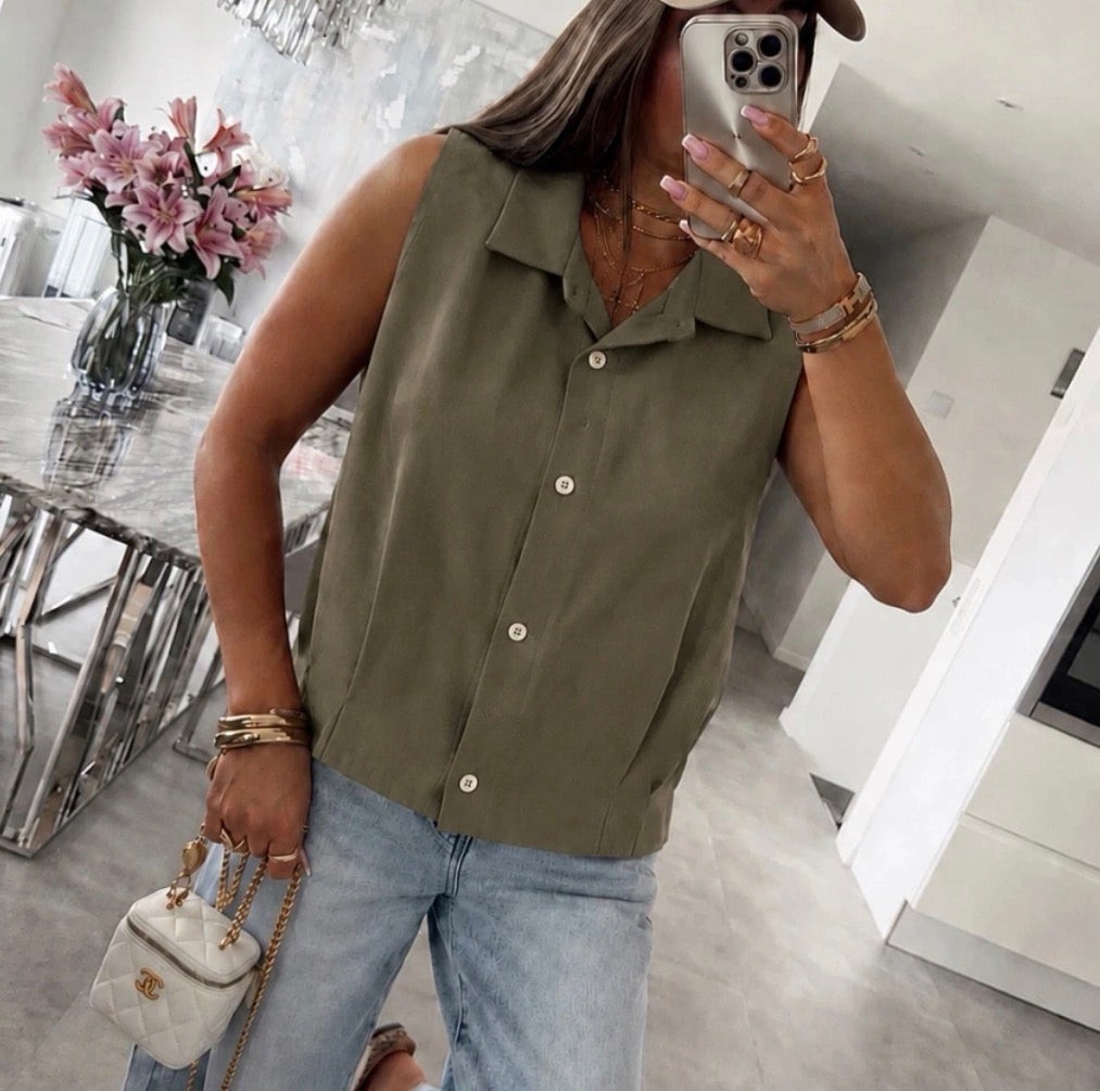 Chemise SM Kaki