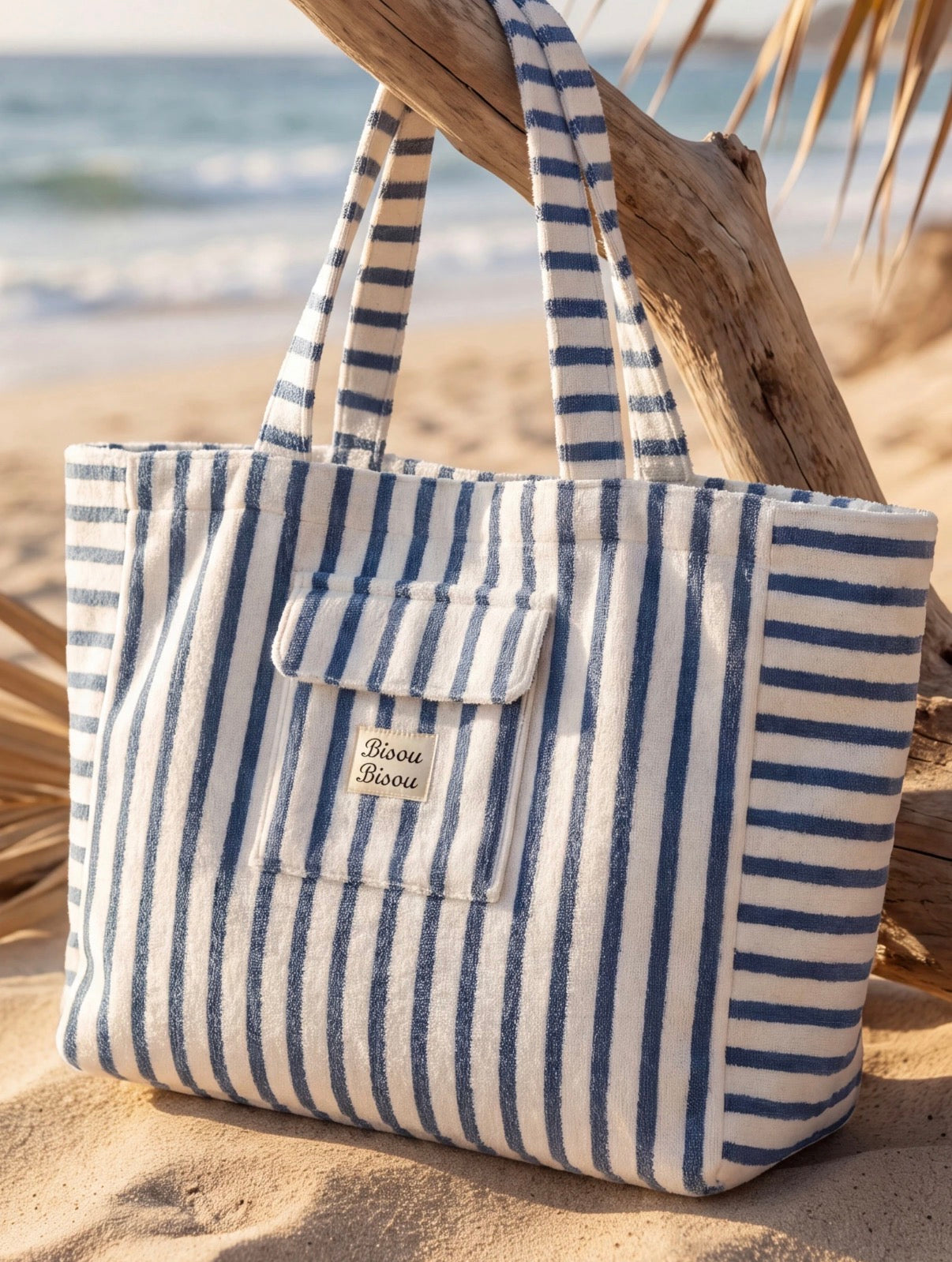Sac Plage Bleu