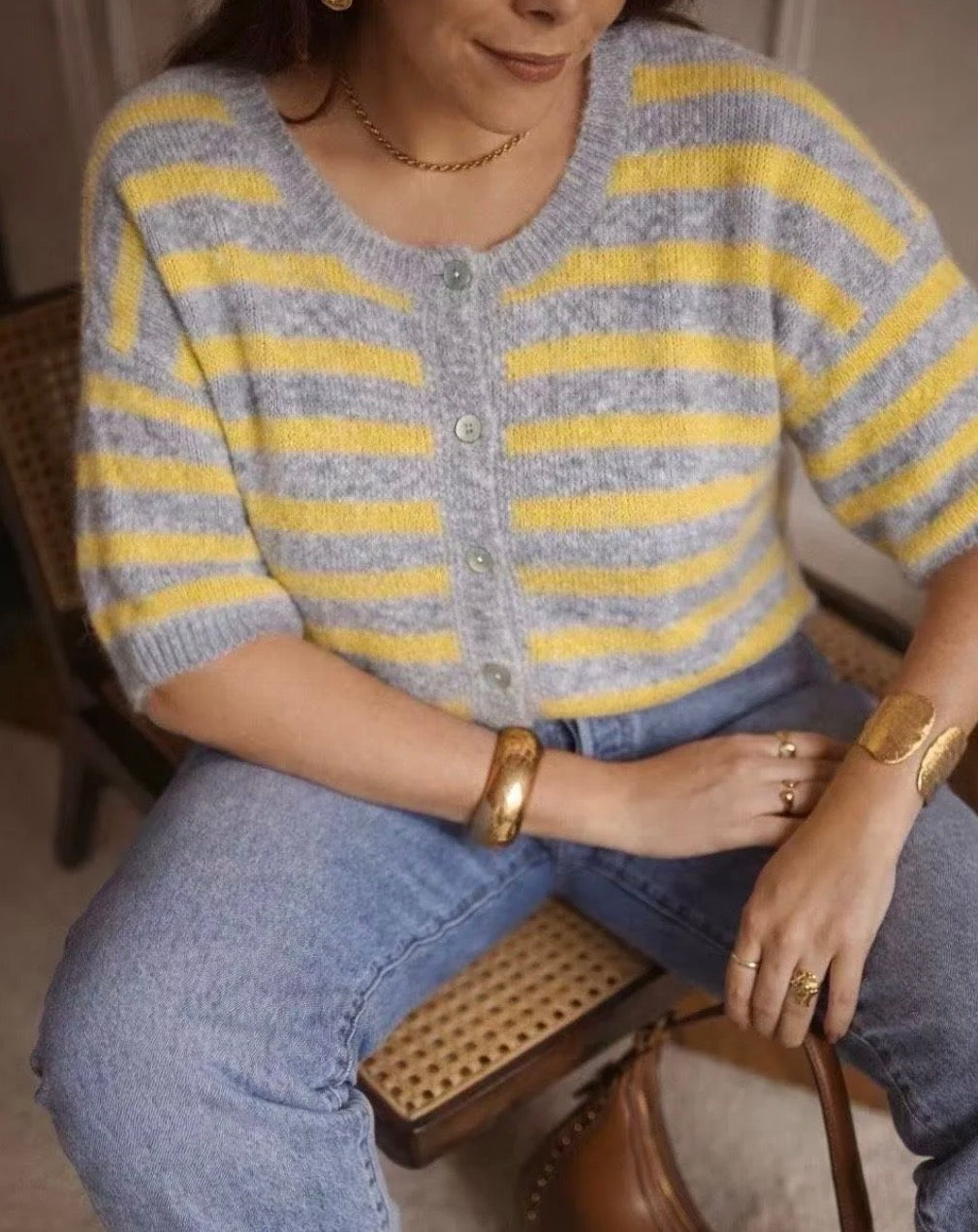 Pull Gabin Jaune