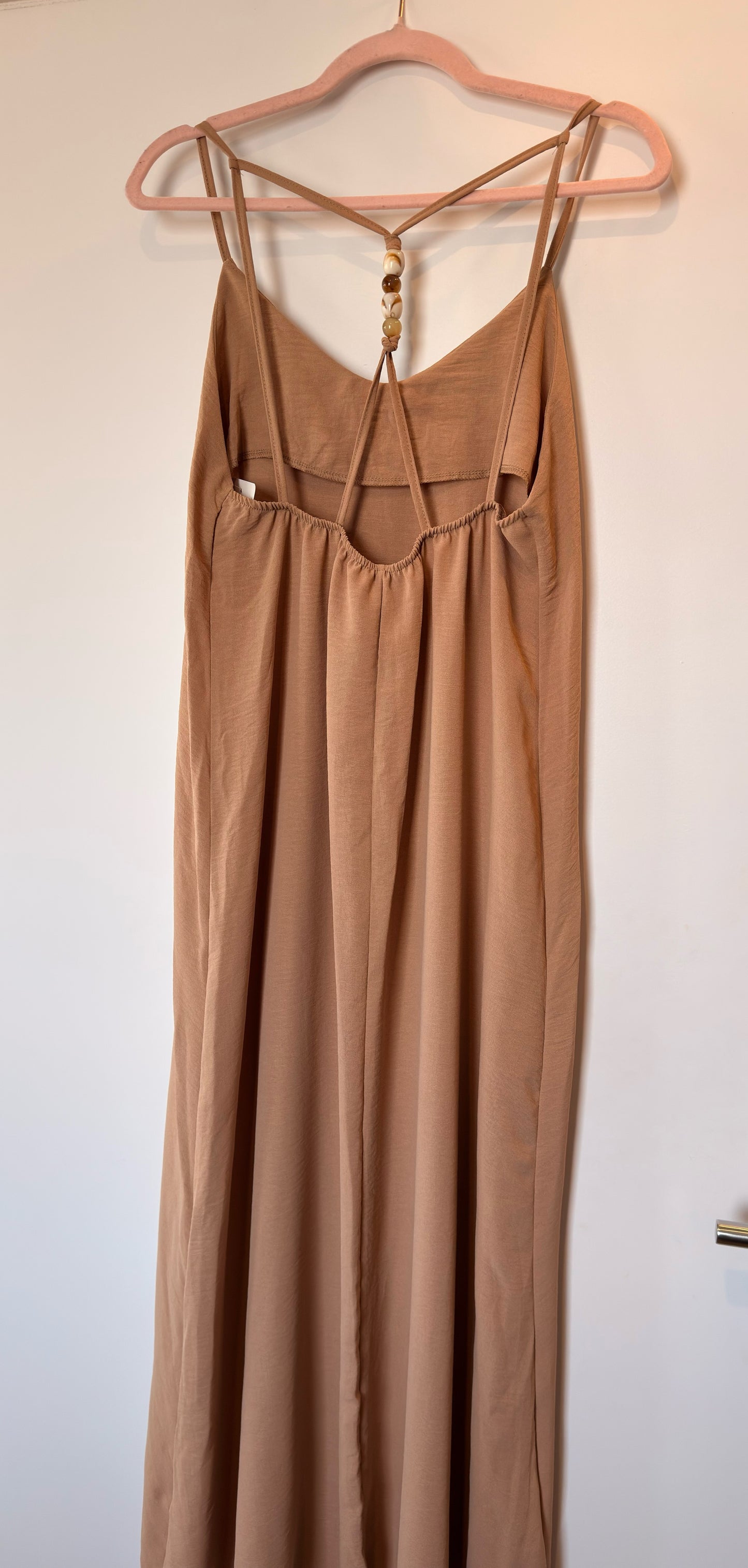 Robe Perle Camel