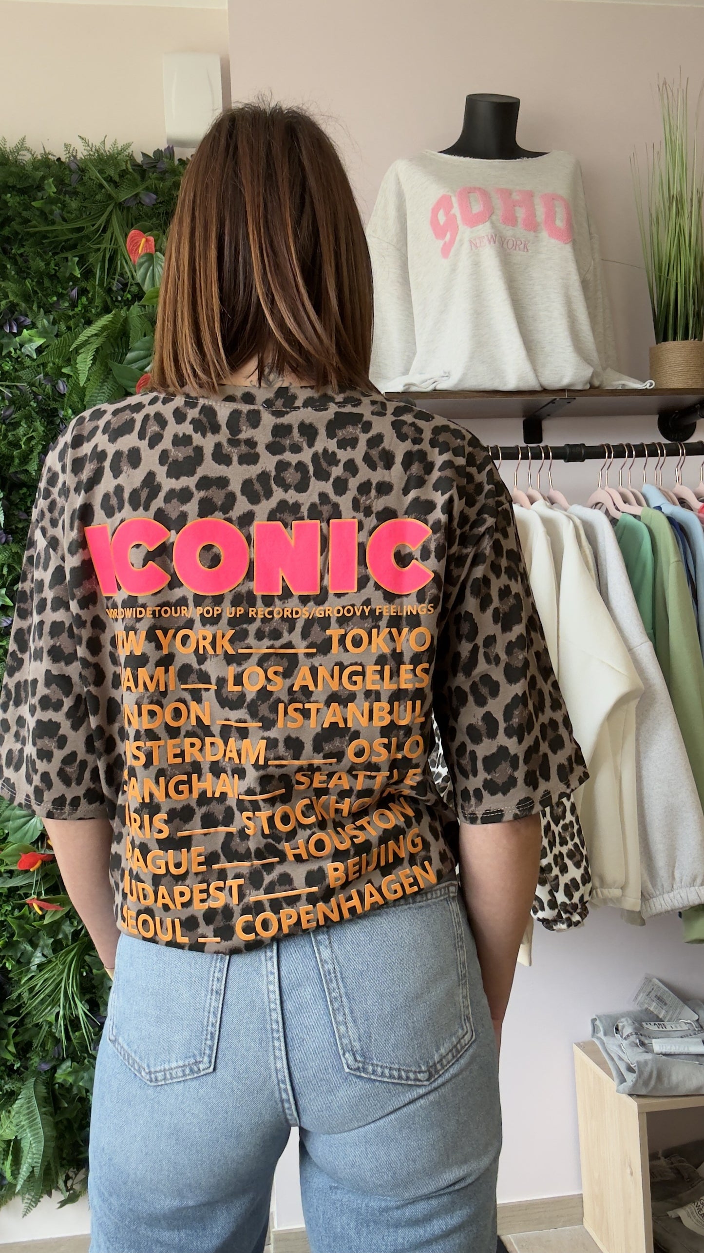 Tee shirt Léopard Iconic