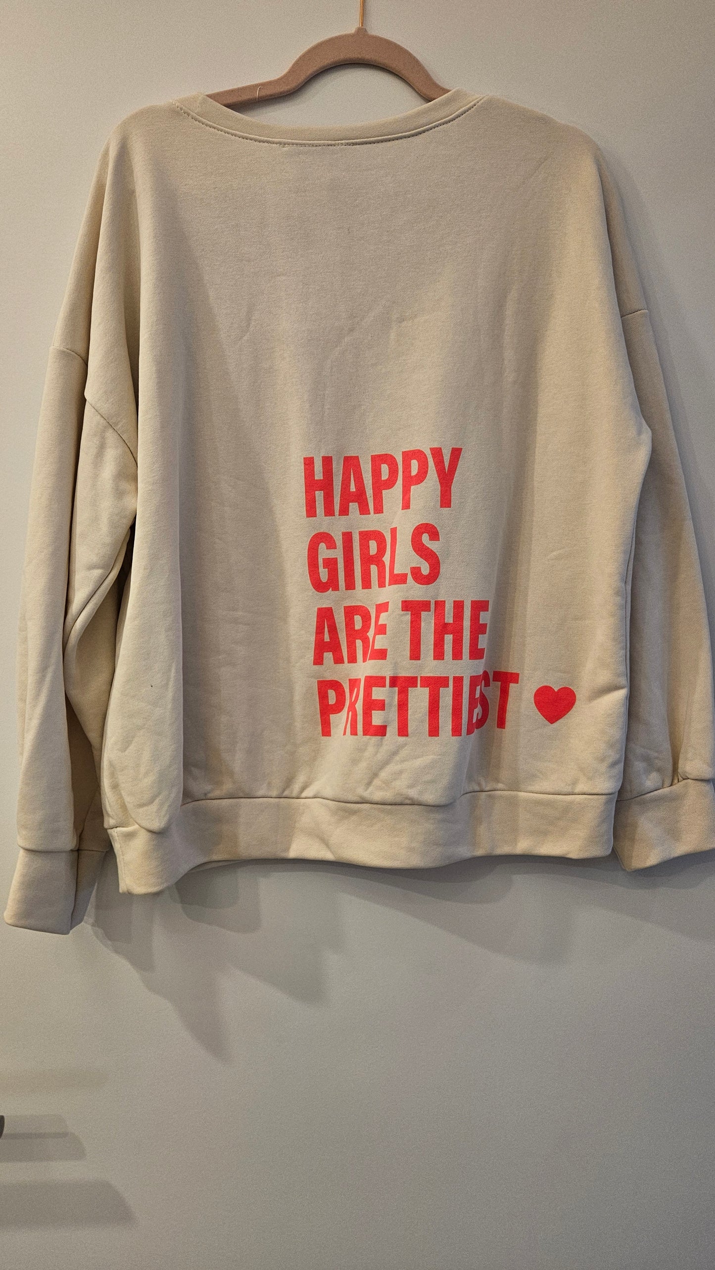 Sweat Happy Beige