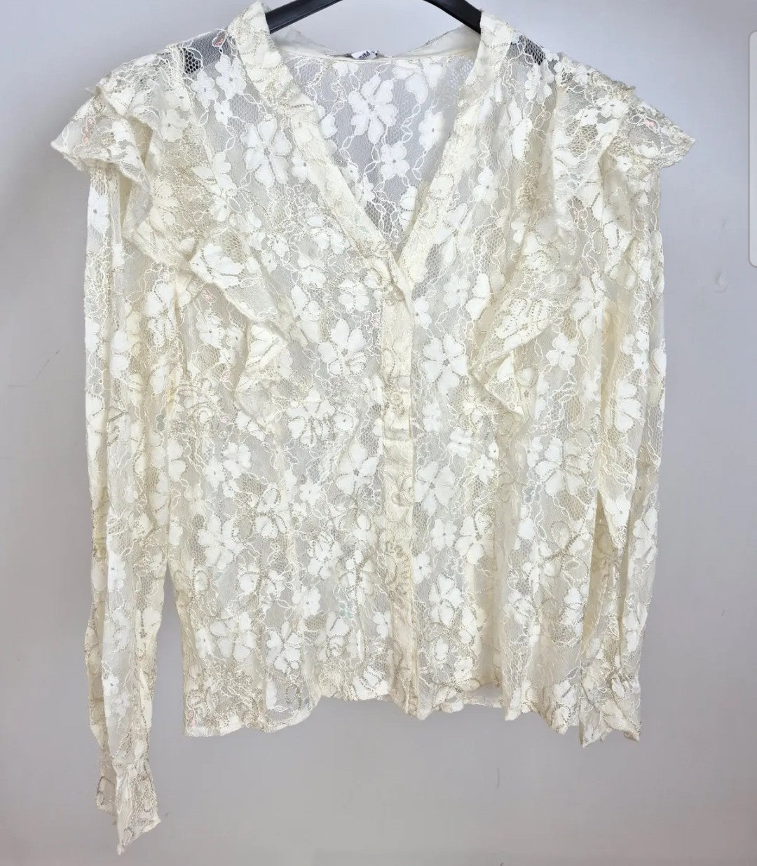 Blouse Ecru/Dorée