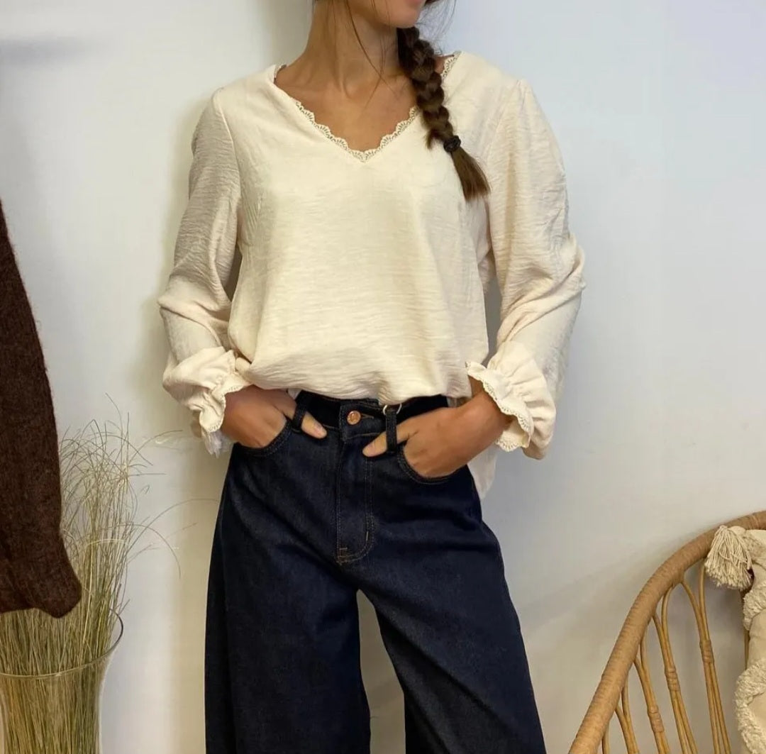 Blouse Beige