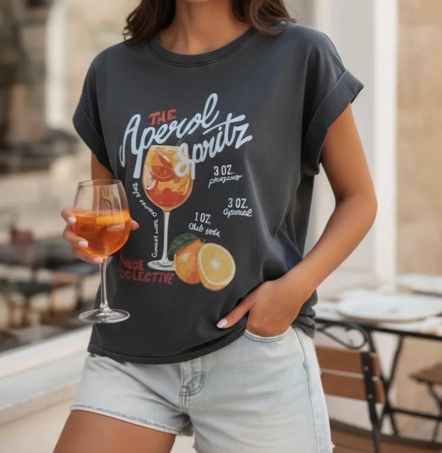 Tee Shirt Spritz Gris