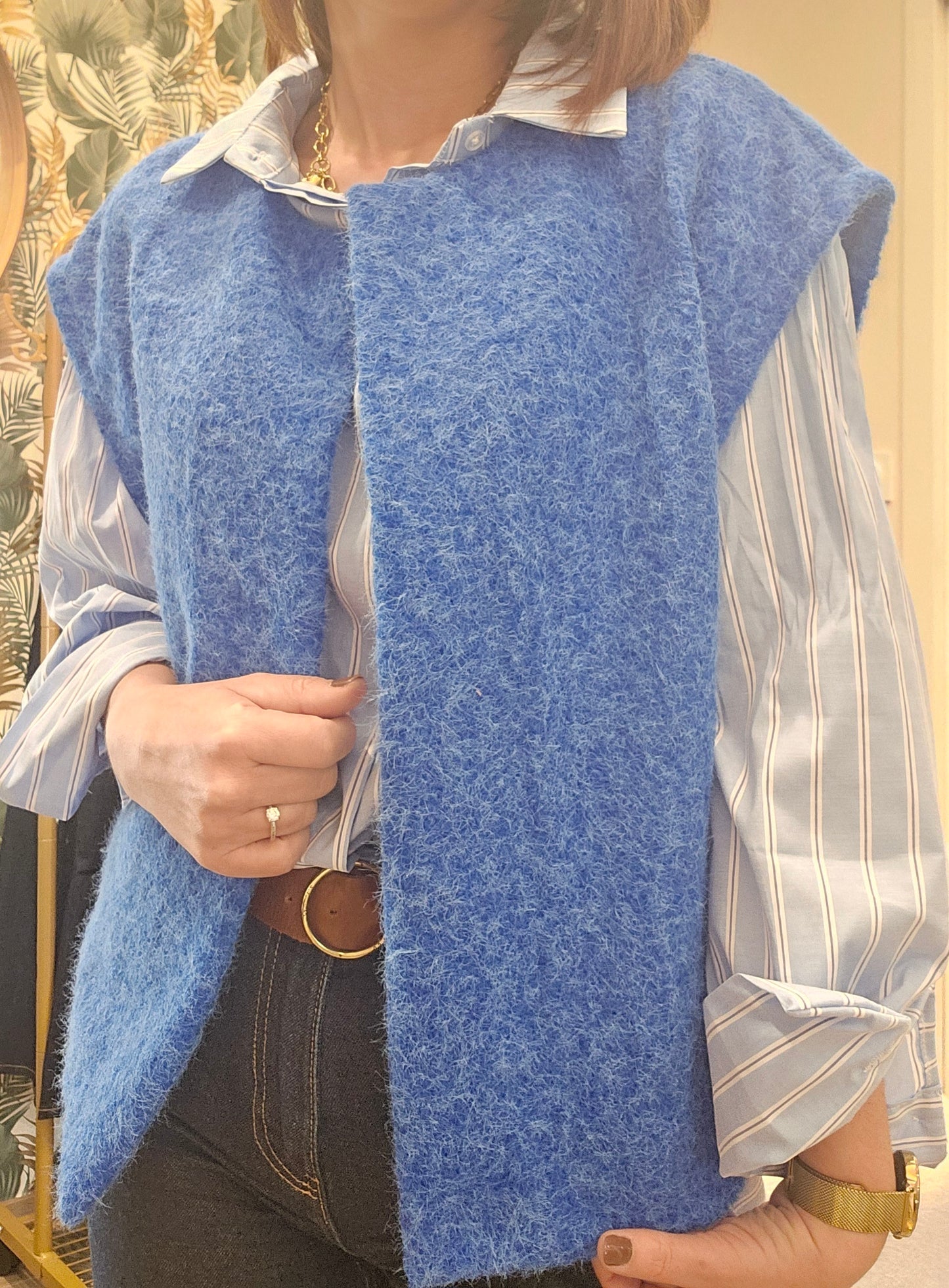 Gilet SM Bleu Roi