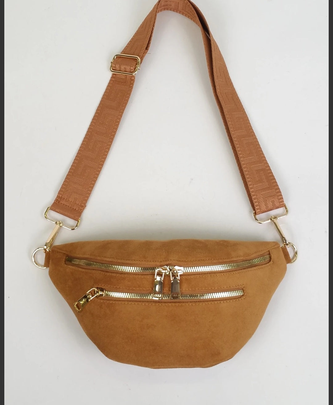 Sac banane Cognac Daim