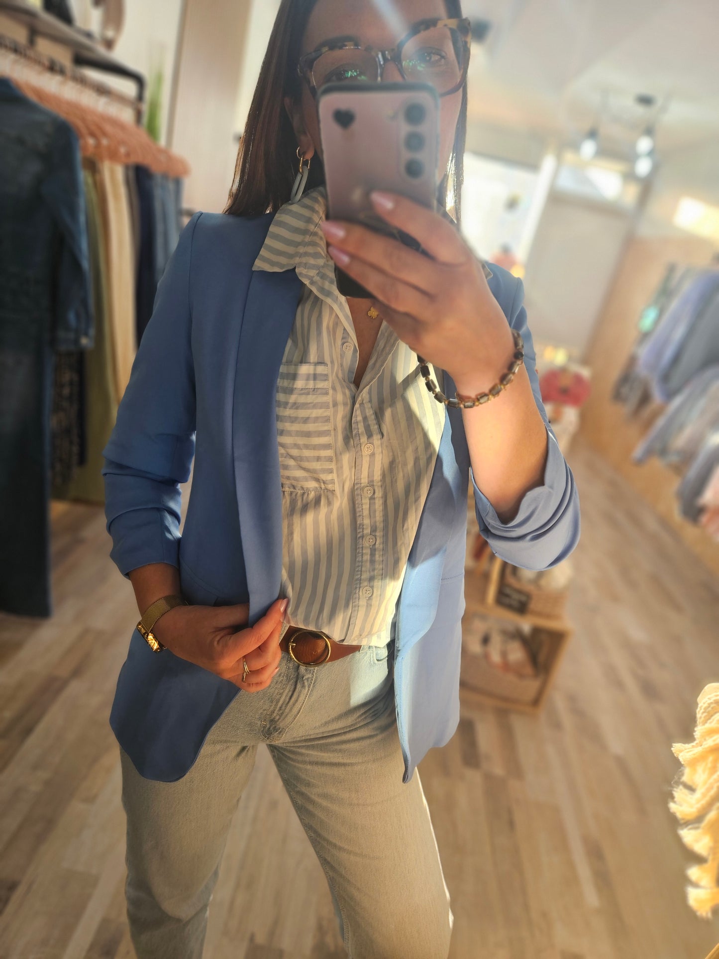 Veste Blazer bleue