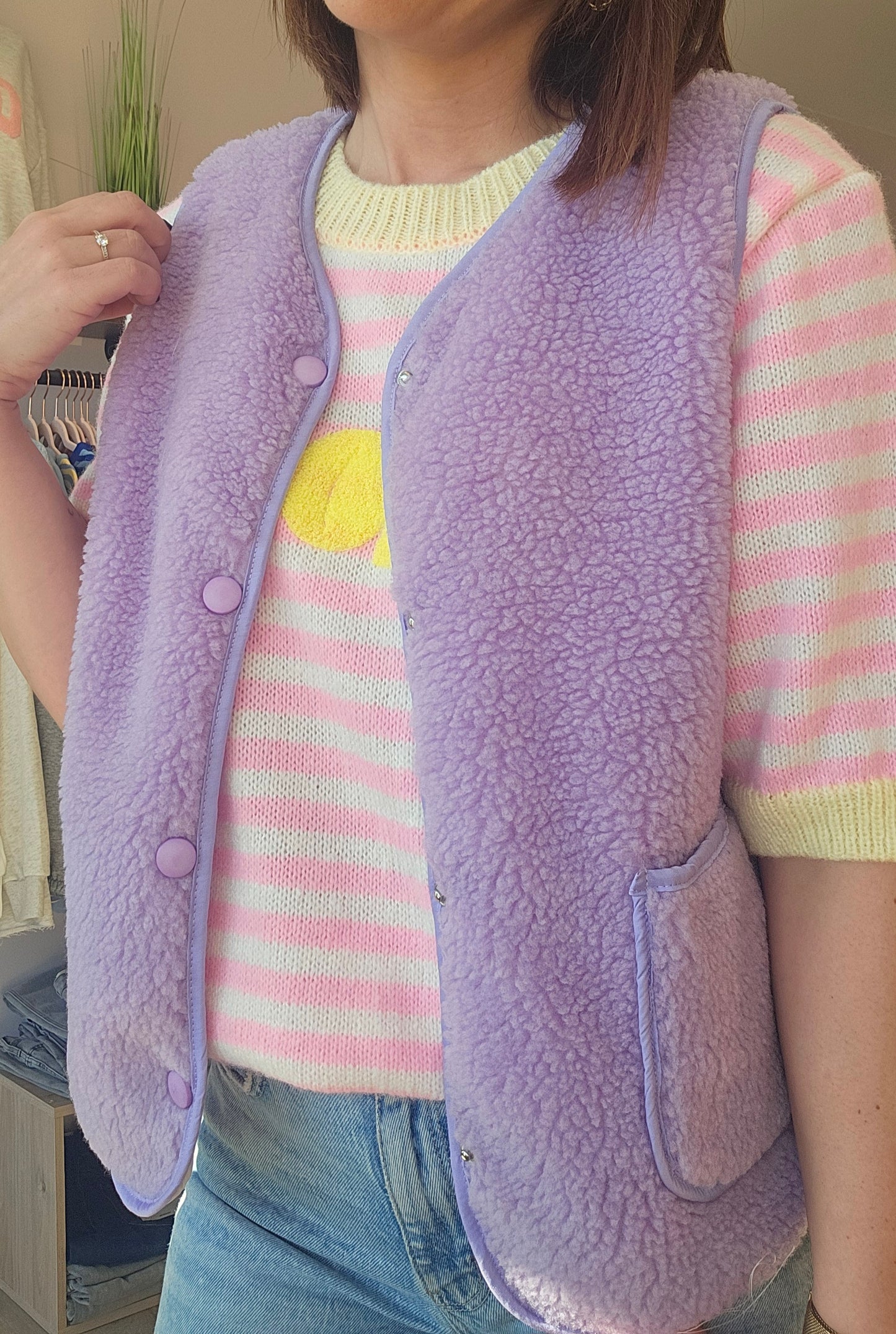 Gilet SM Lilas