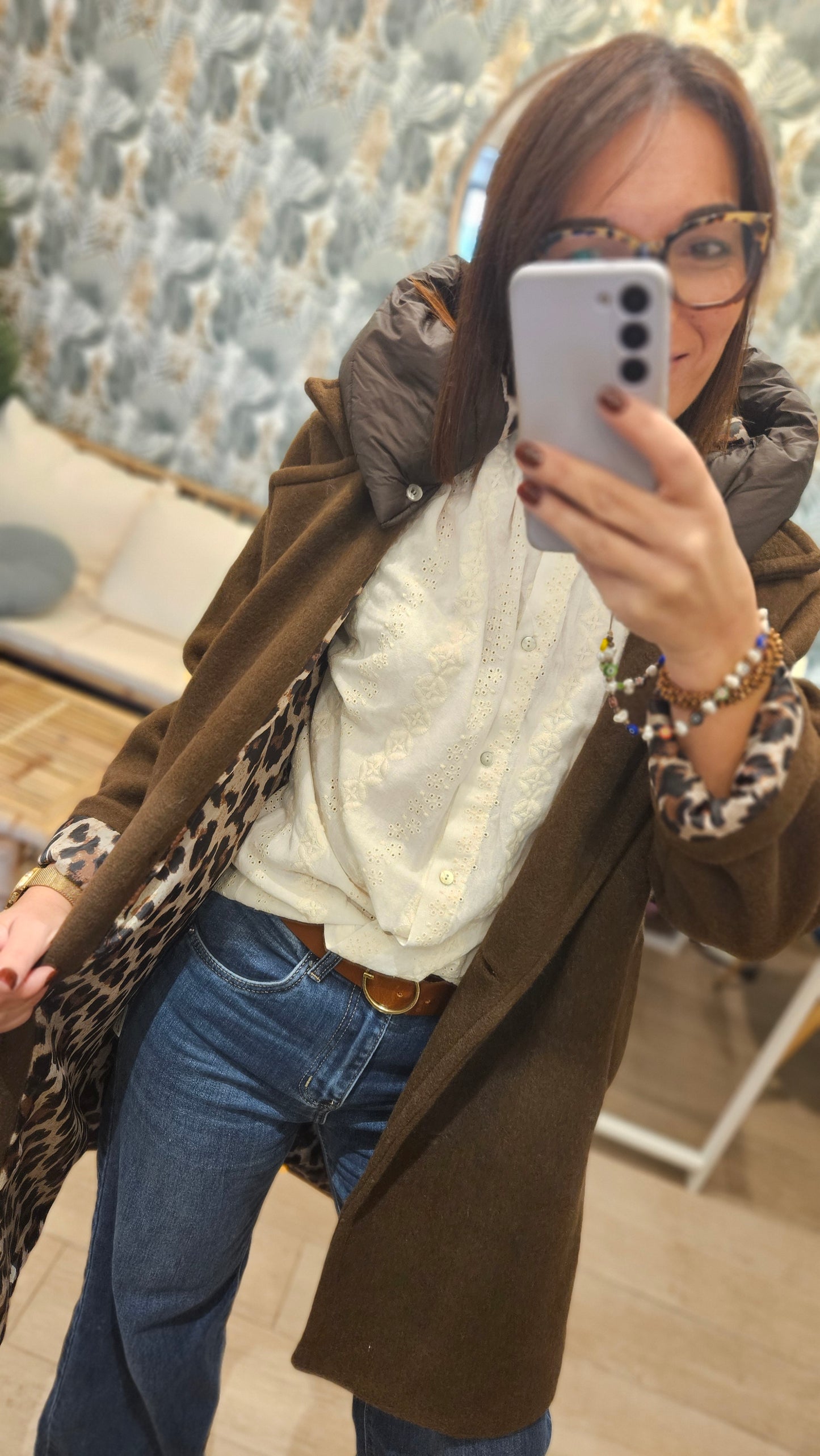 Manteau Choco + Capuche