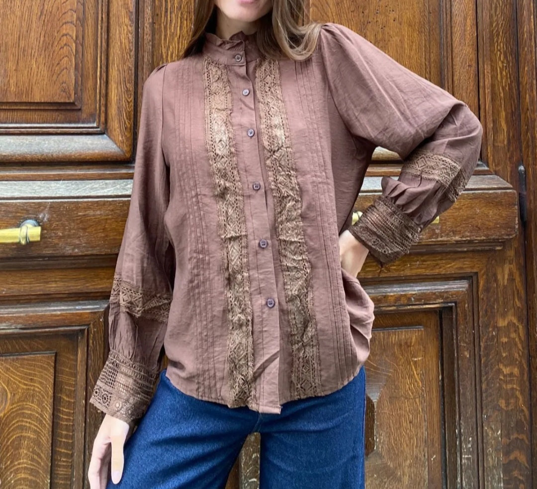 Blouse/Chemise Marron