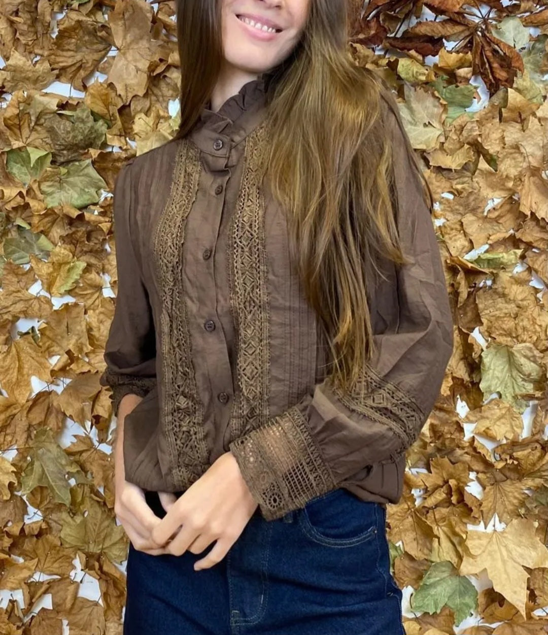Blouse/Chemise Marron