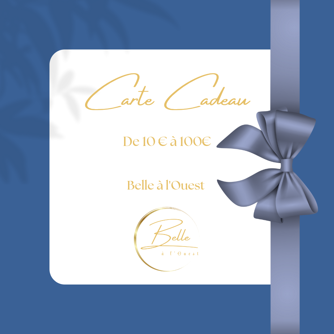Carte Cadeau Belle à l'Ouest