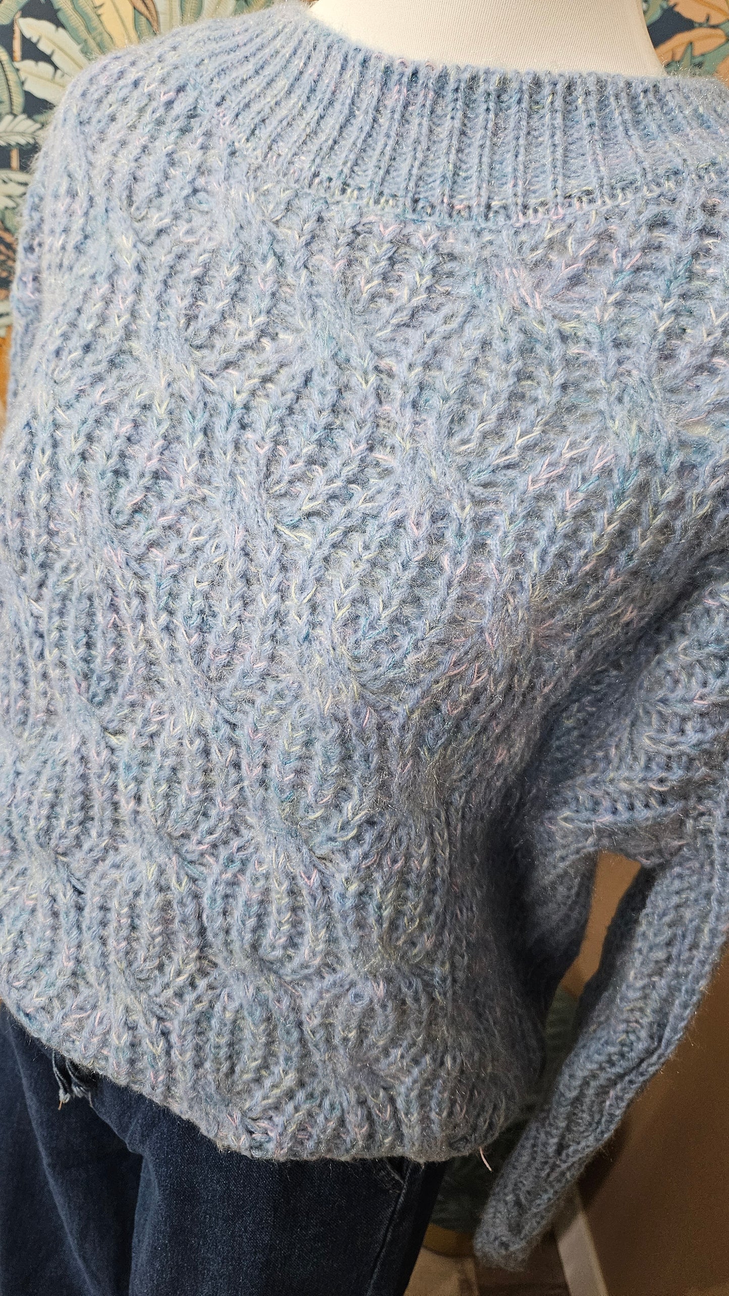 Pull bleu ciel