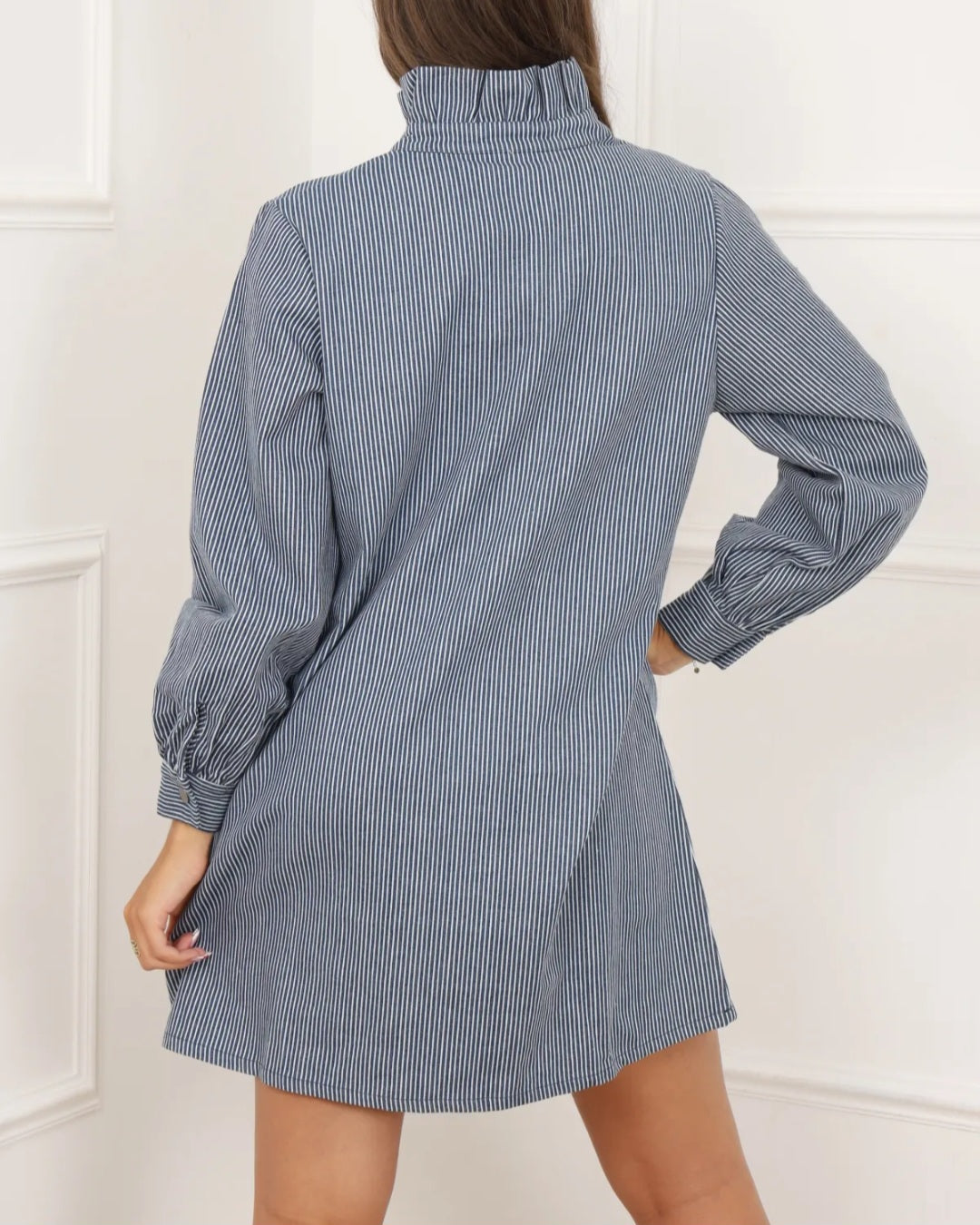 Robe Jean à rayures