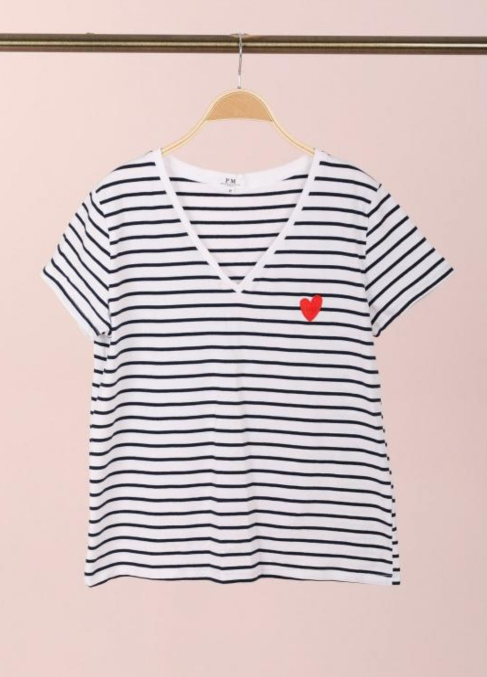 Tee shirt rayé marine