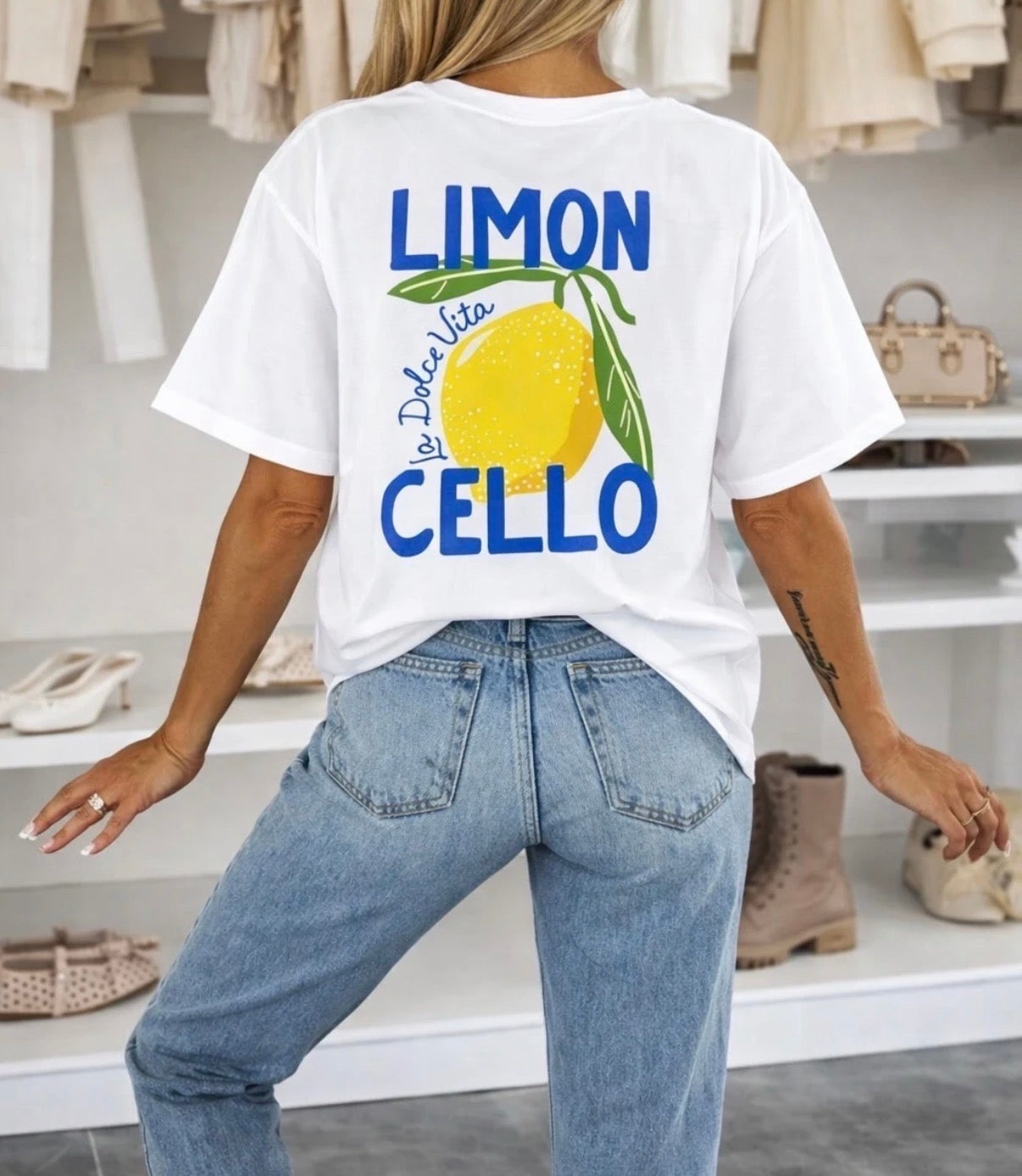 Tee Shirt Limon Bleu