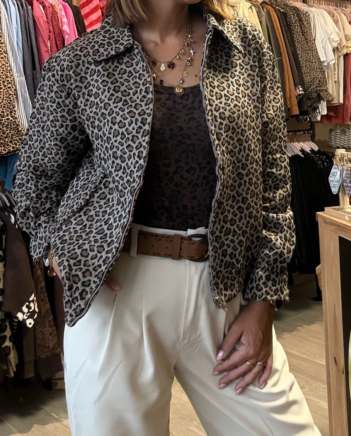 Veste Léopard