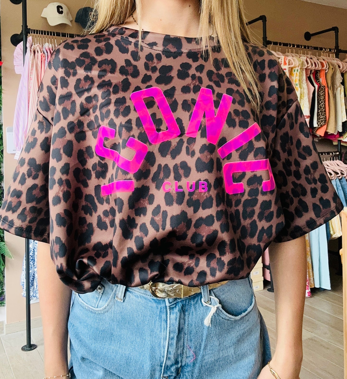 Tee shirt ICONIC Léopard