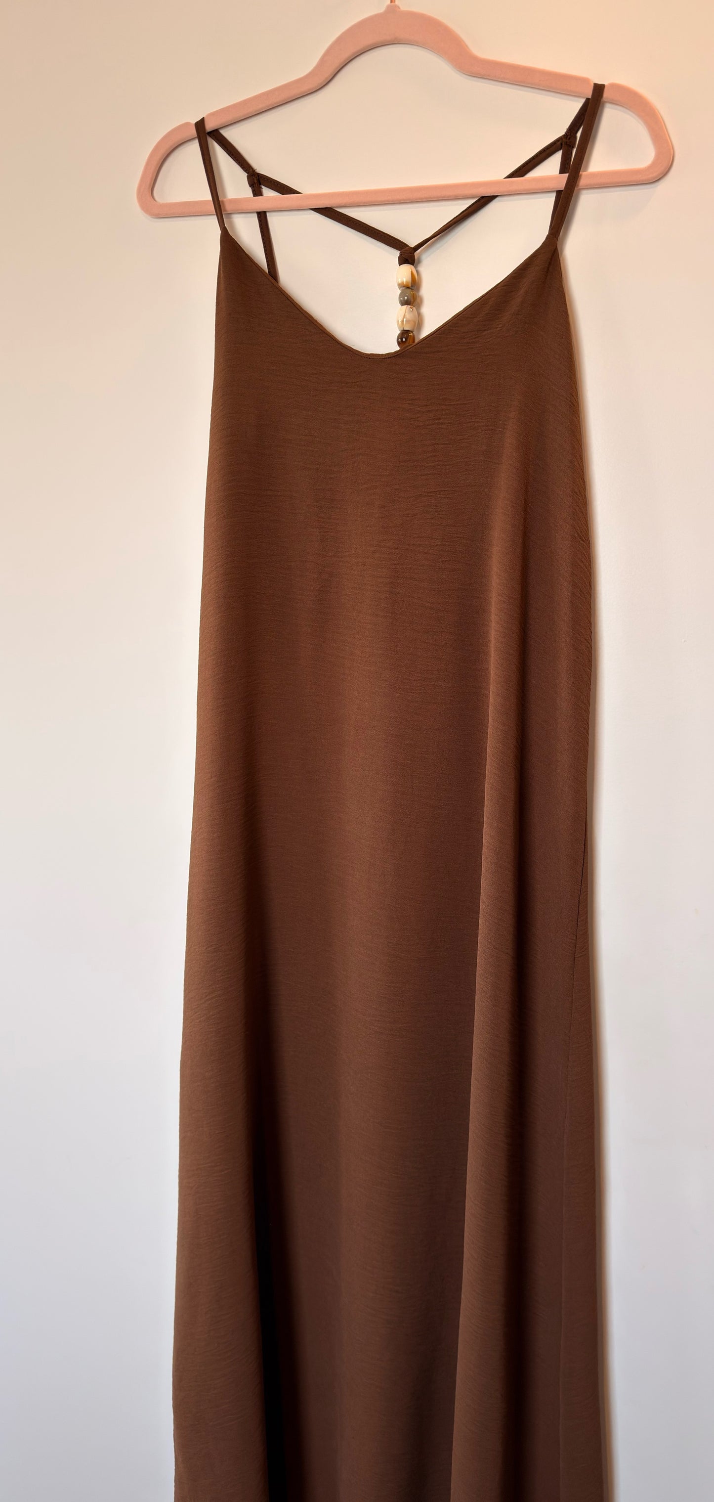 Robe Perle Marron