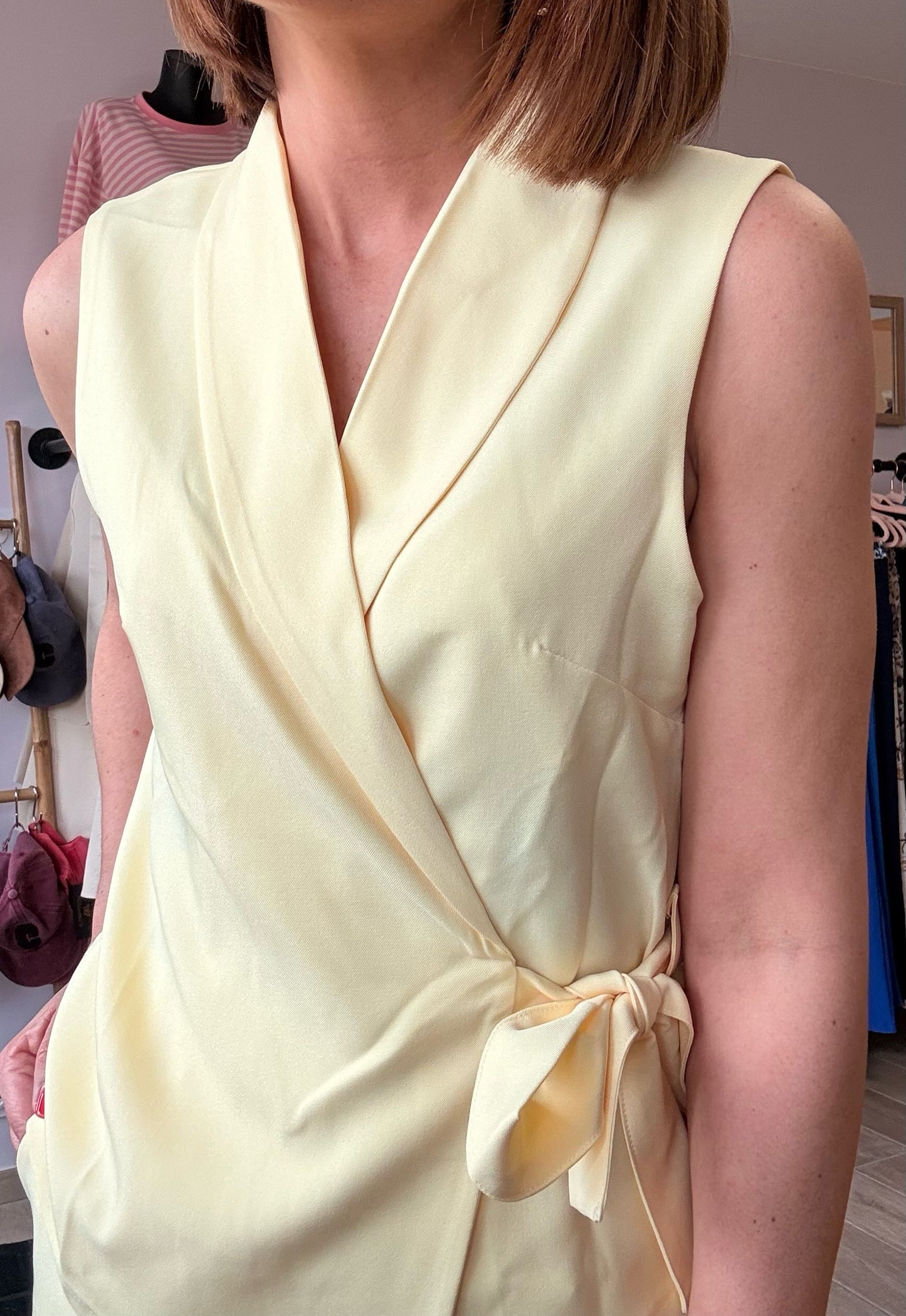 Ensemble Tailleur Jaune