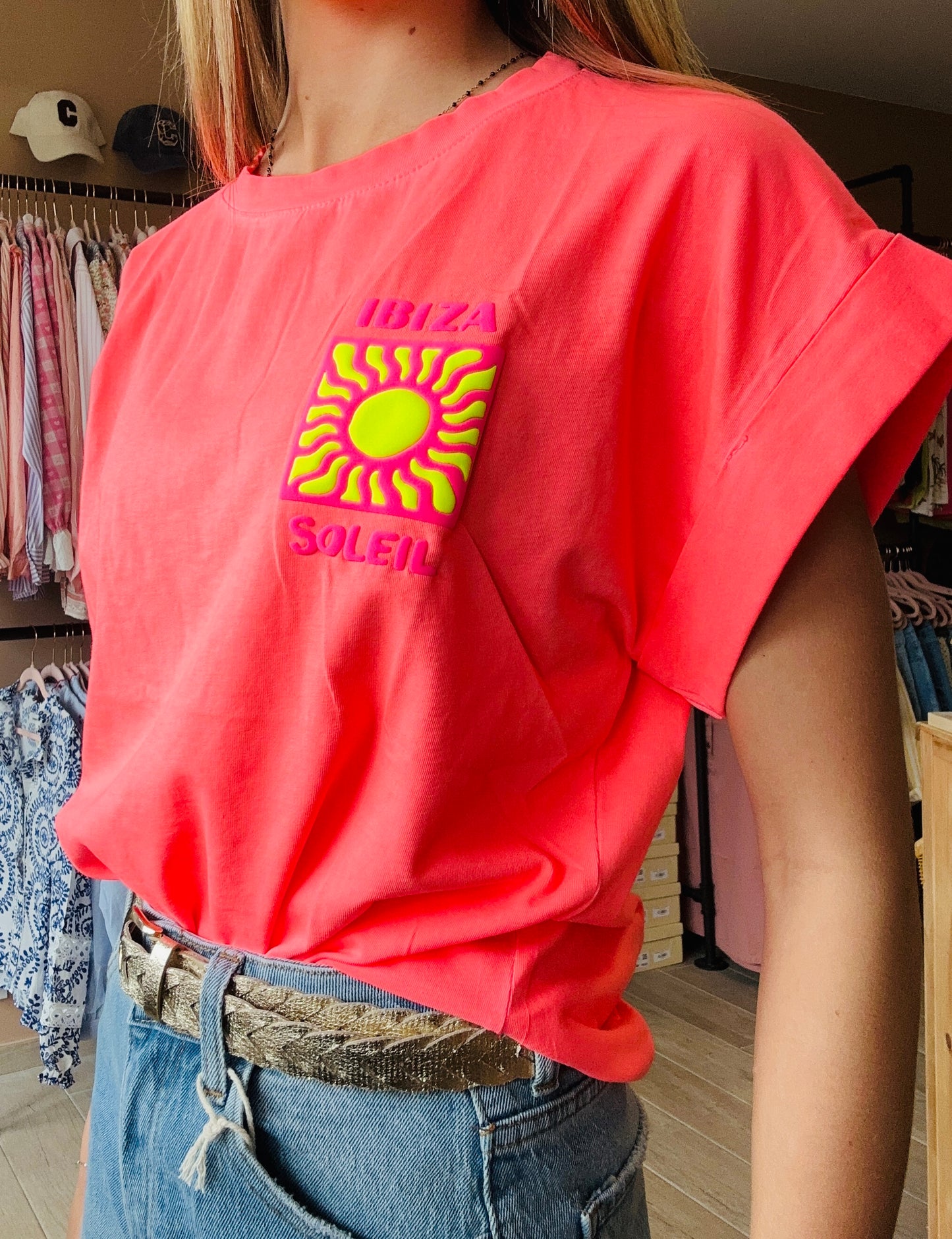 Tee shirt Ibiza Corail