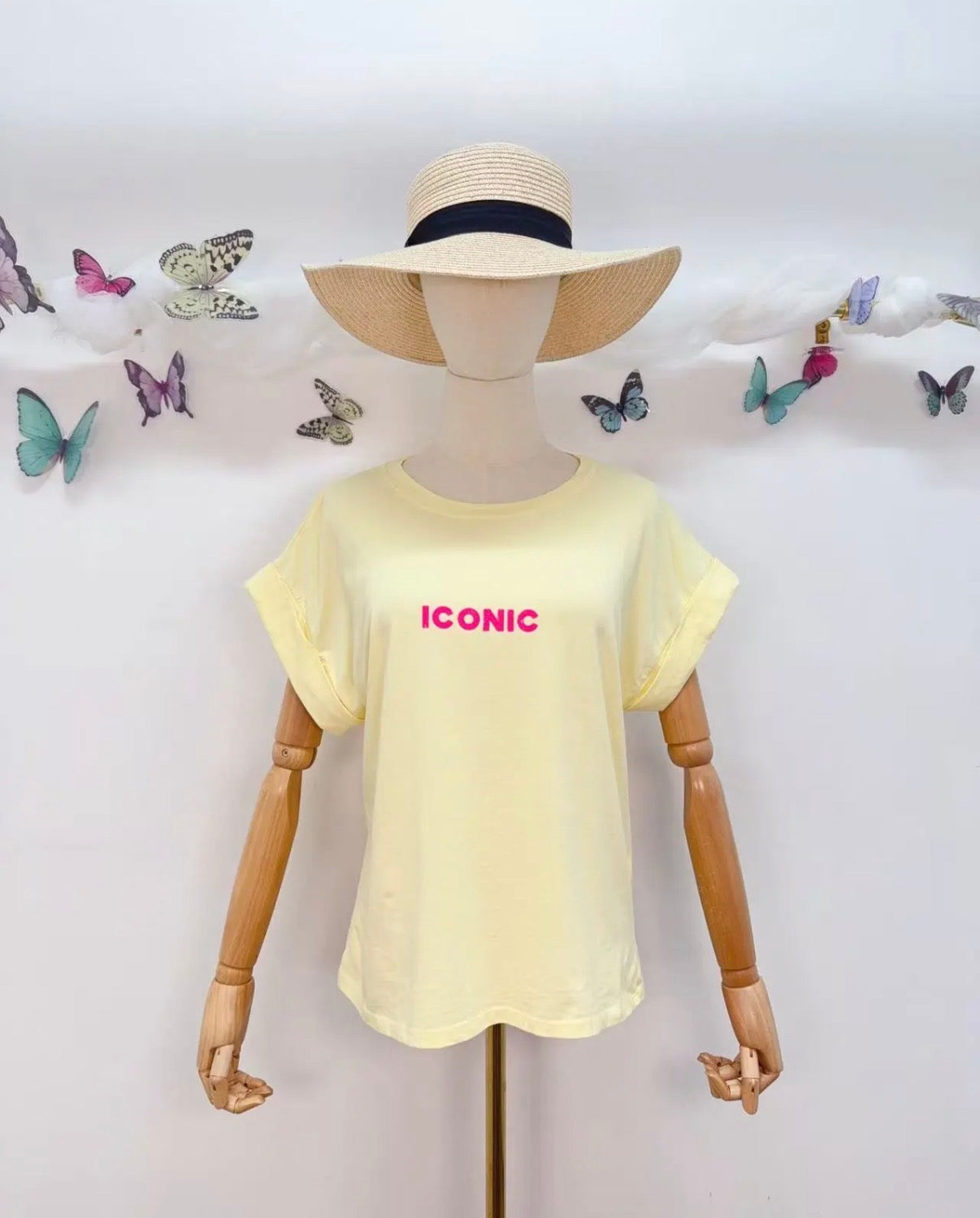 Tee Shirt Jaune ICONIC