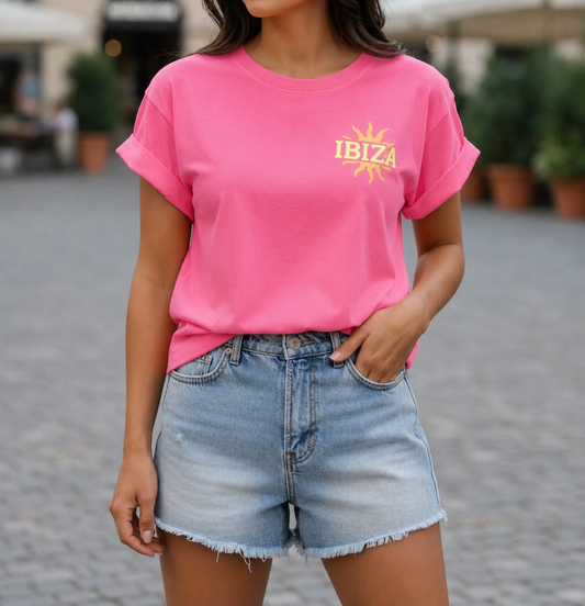Tee shirt Ibiza Rose