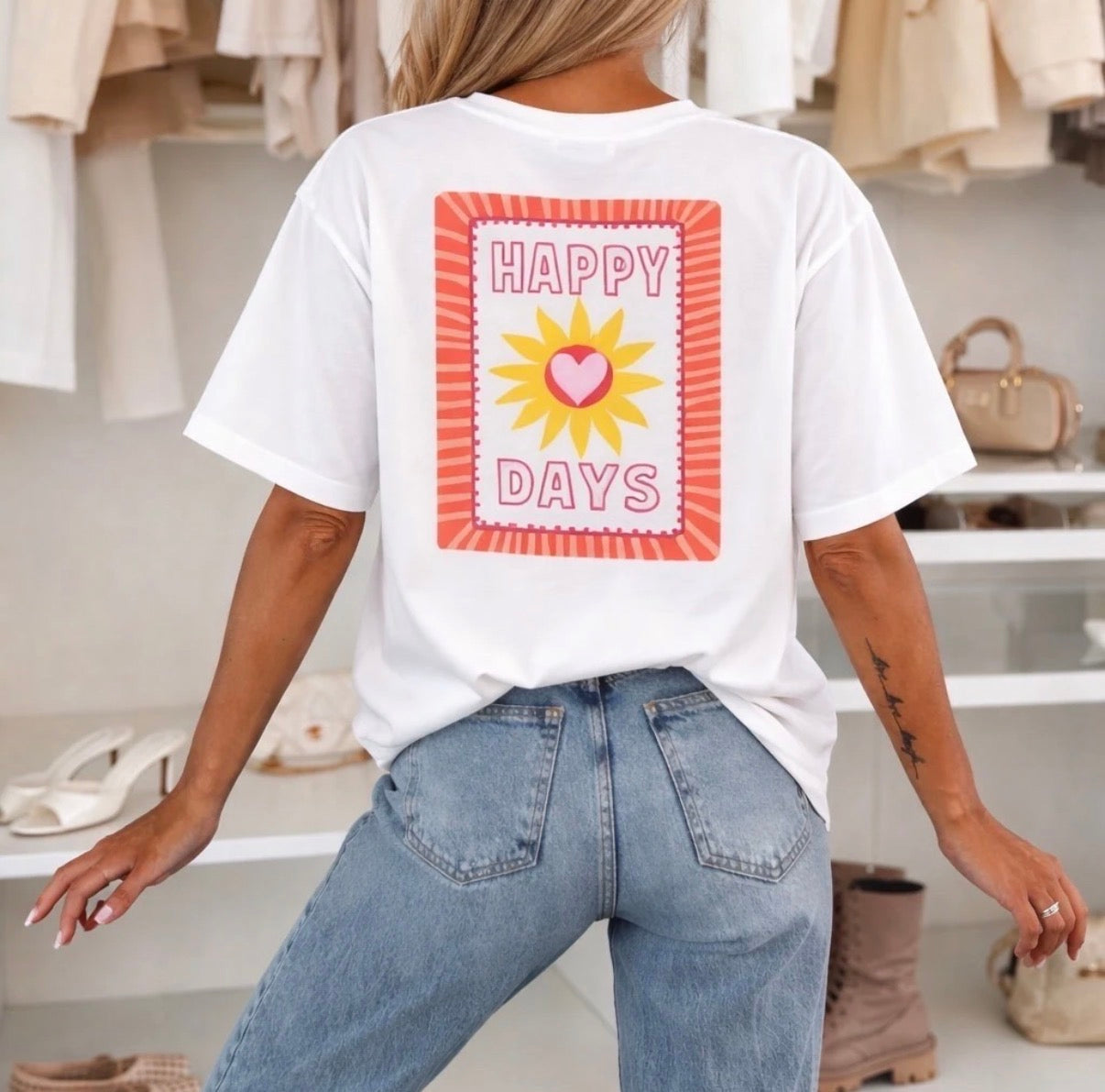 Tee Shirt Happy Day