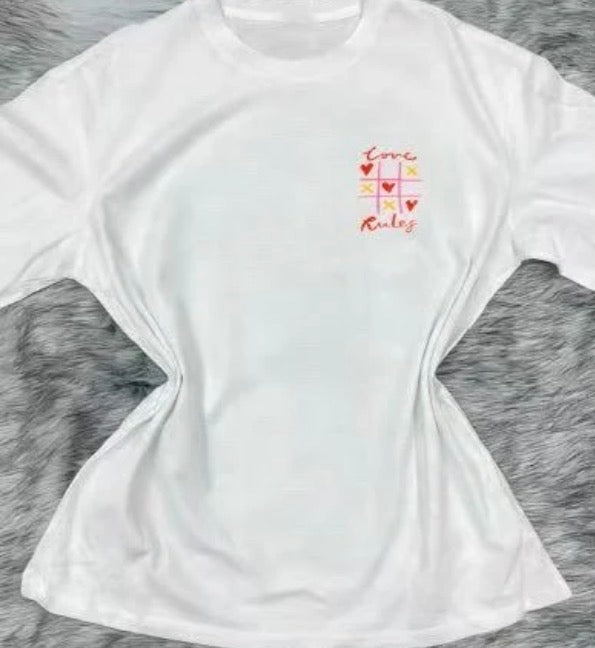 Tee Shirt Love Rules