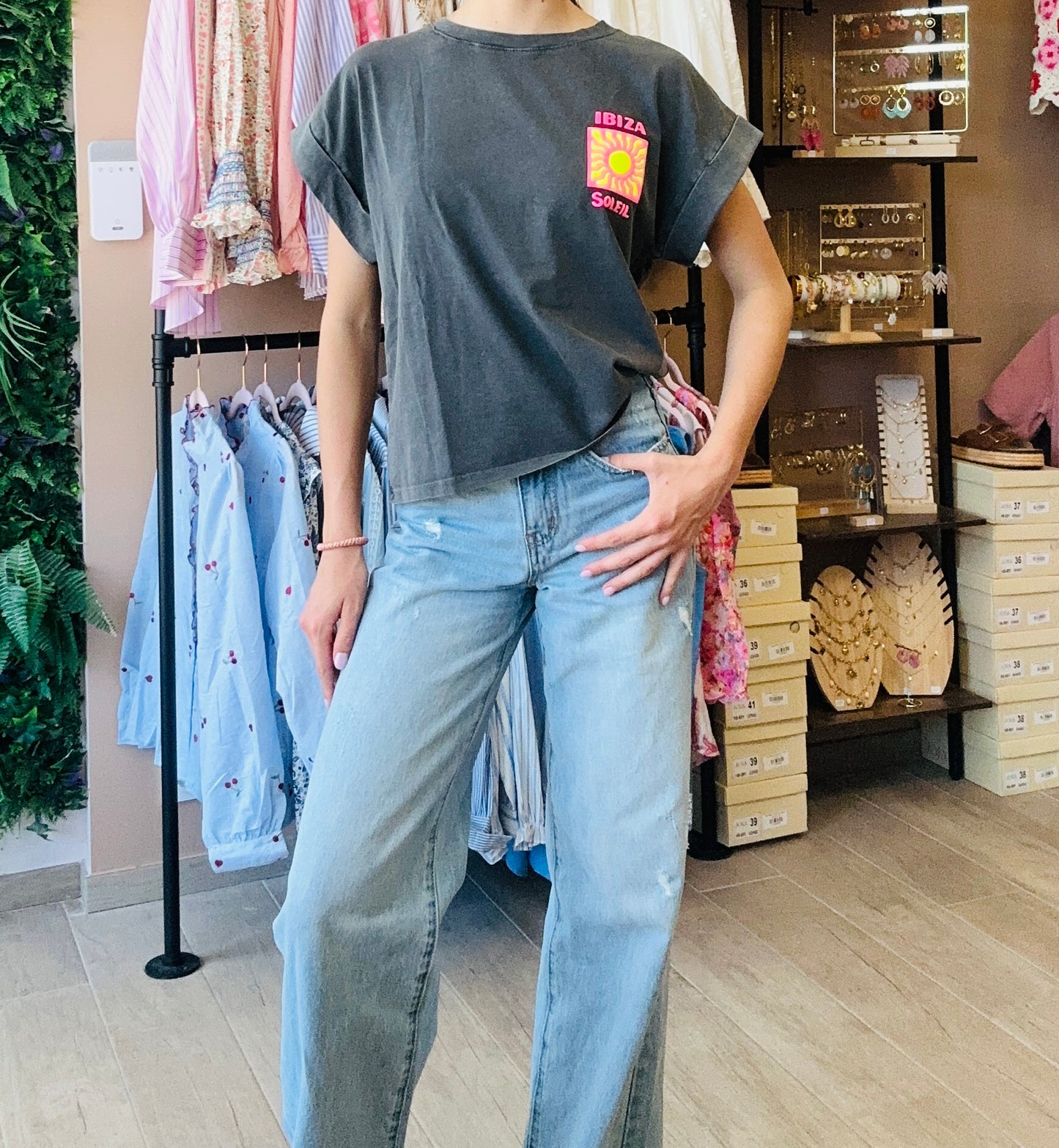 Tee shirt Ibiza Gris