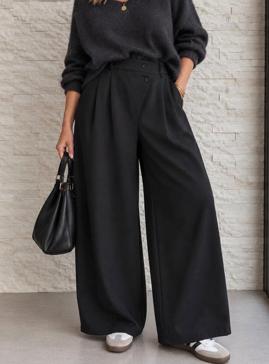 Pantalon tailleur Noir