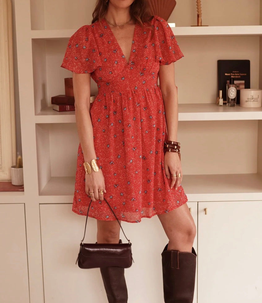 Robe Justy Rouge