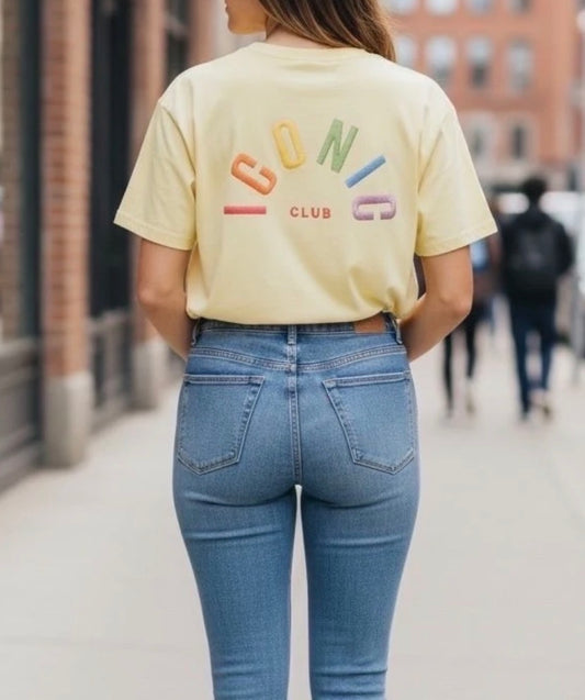 Tee Shirt ICONIC Jaune